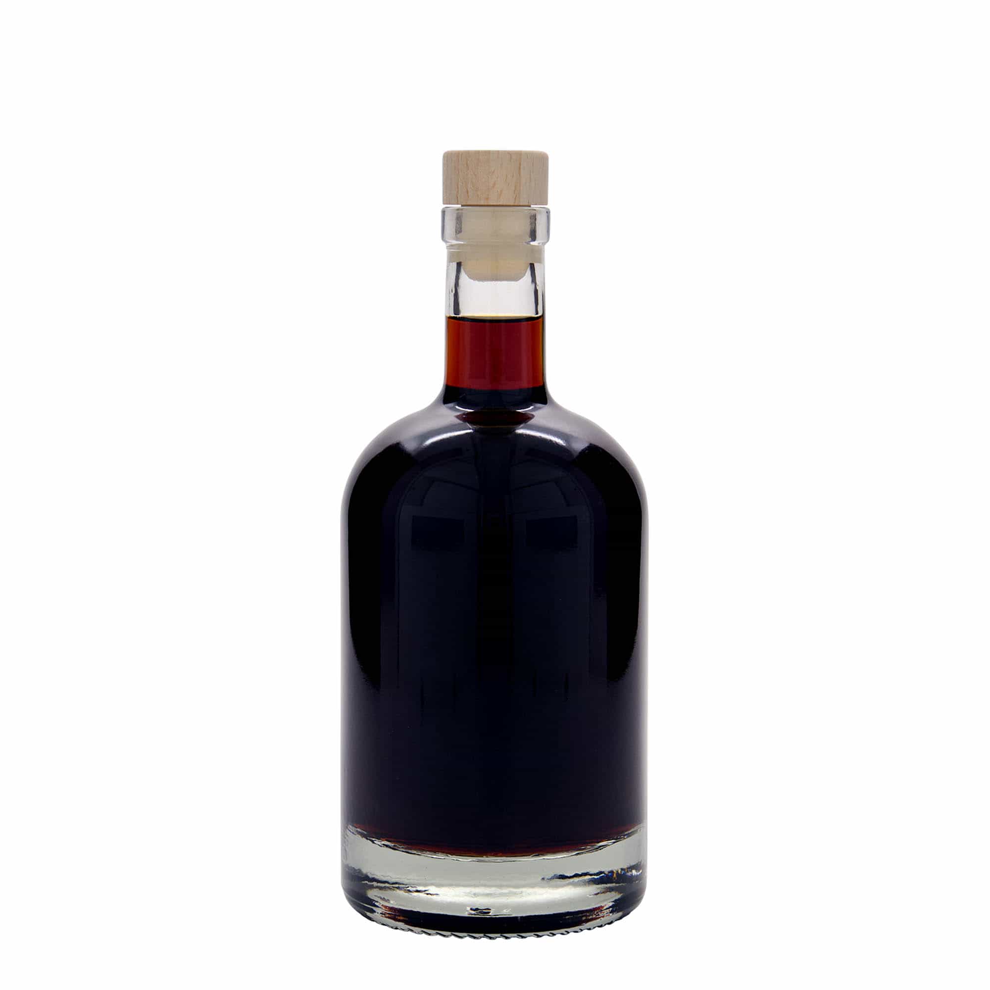 500 ml стъклена бутилка „First Class“, затваряне: коркова тапа