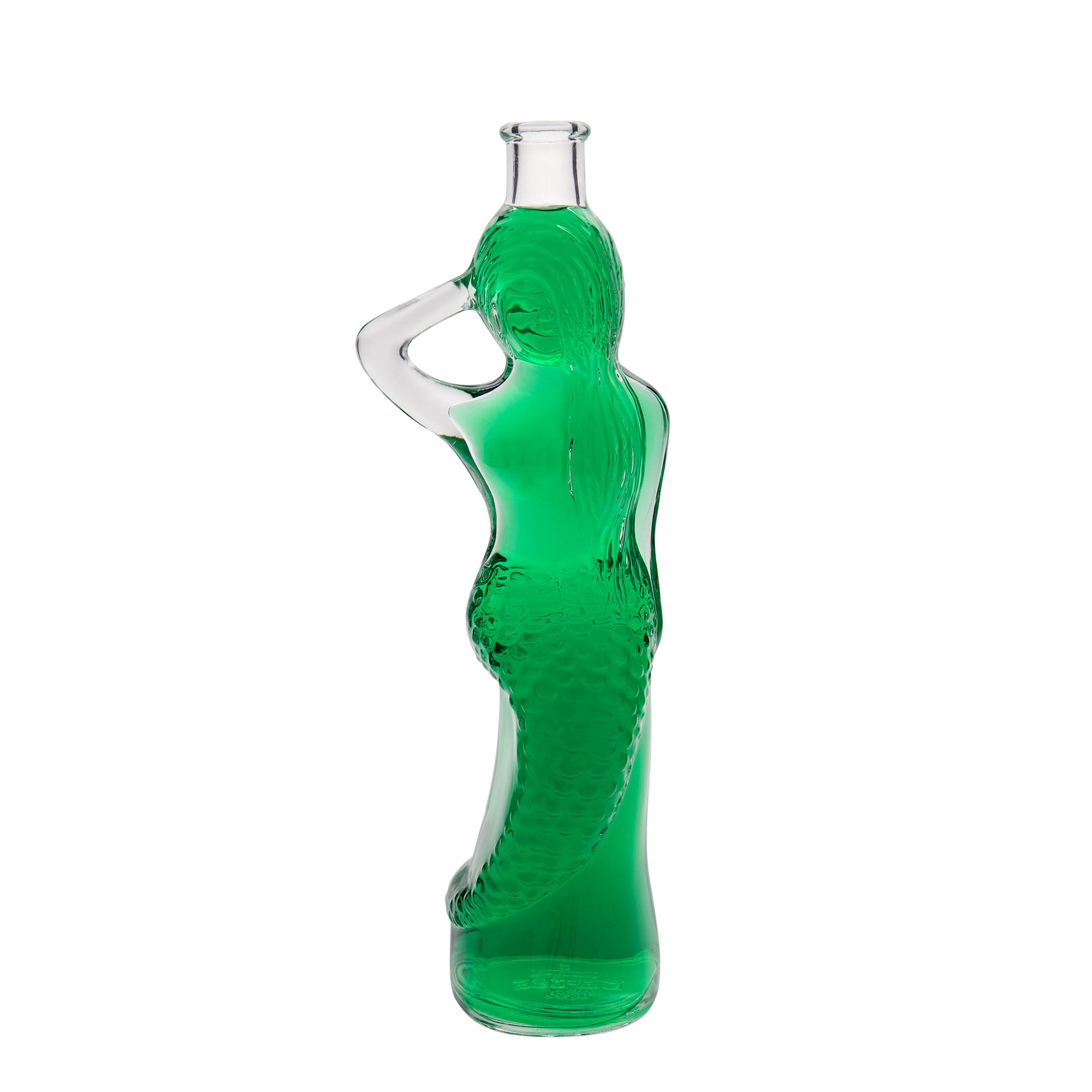 500 ml стъклена бутилка „Русалка“, затваряне: коркова тапа