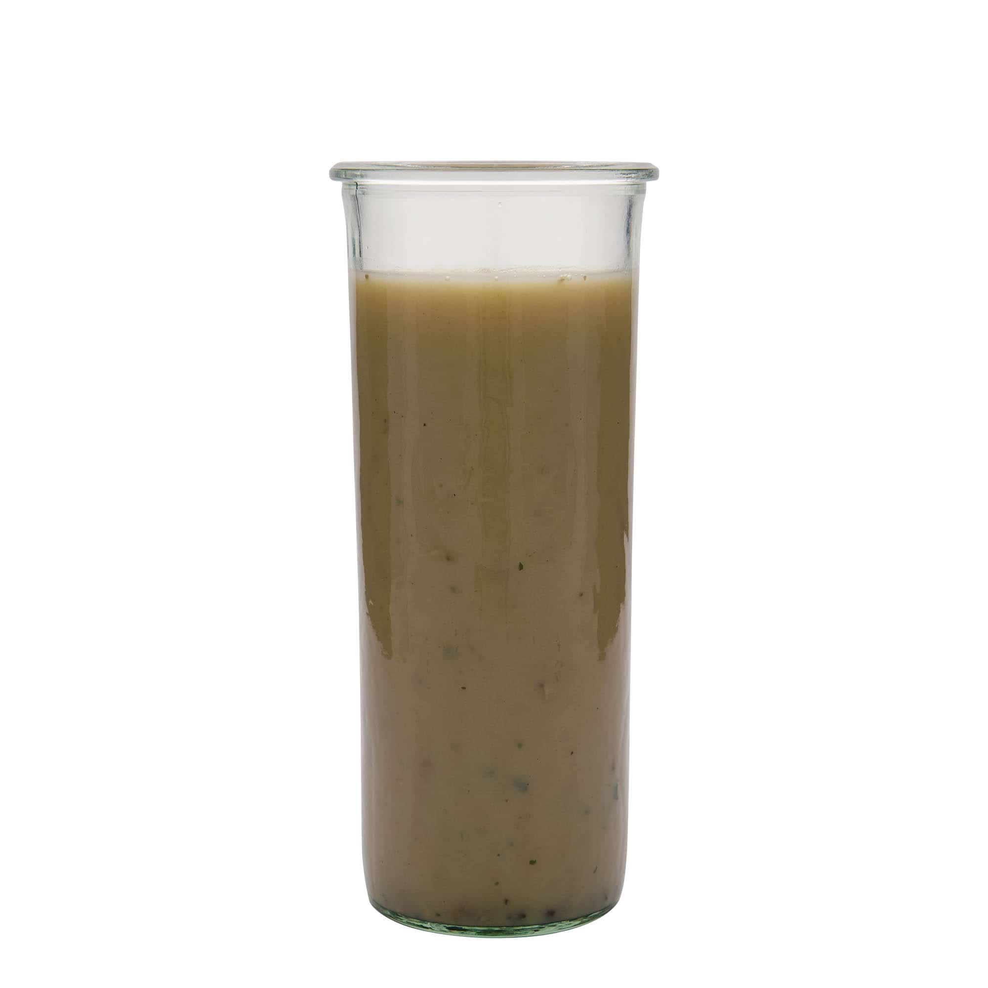 1500 ml буркан с широк отвор WECK, затваряне: заоблен ръб