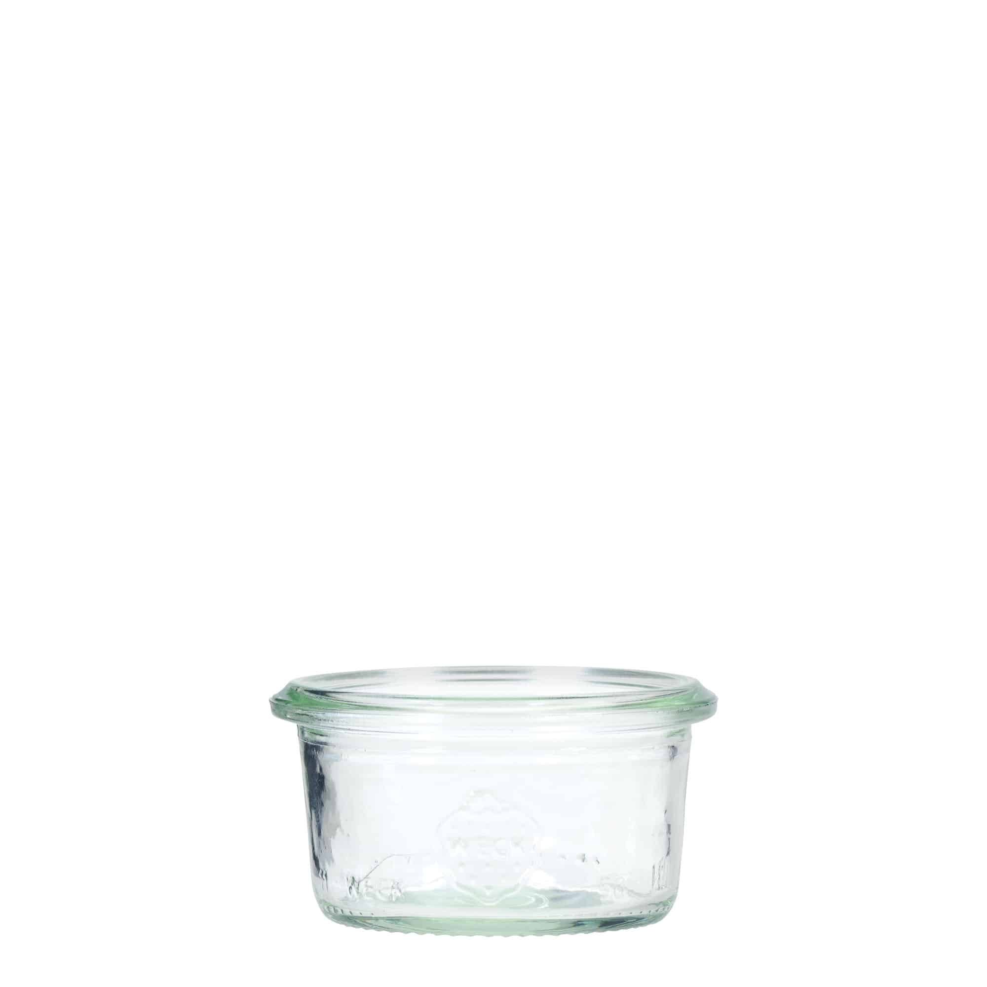 50 ml буркан с широк отвор WECK, затваряне: заоблен ръб