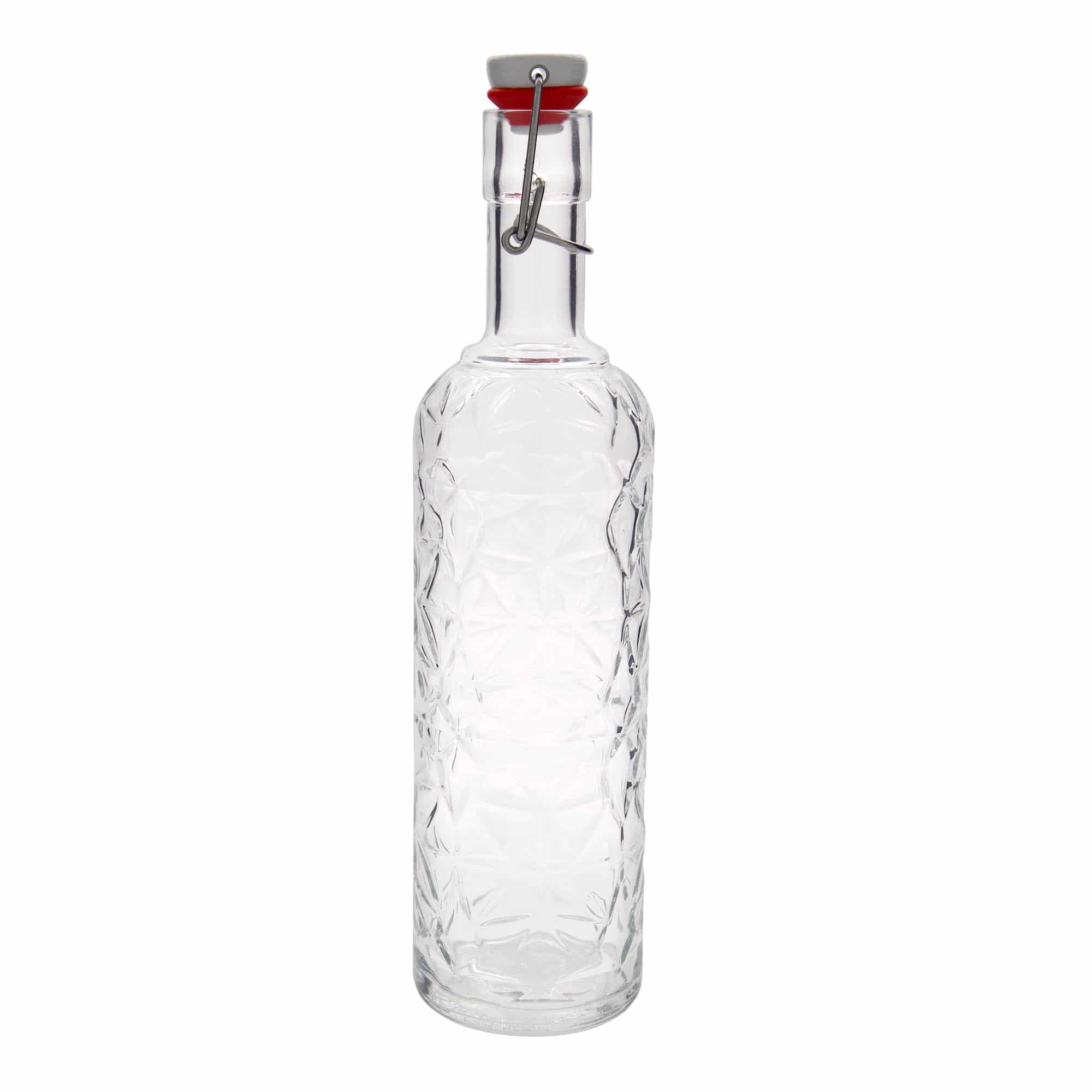 1000 ml стъклена бутилка „Oriente“, затваряне: тапа с клипс