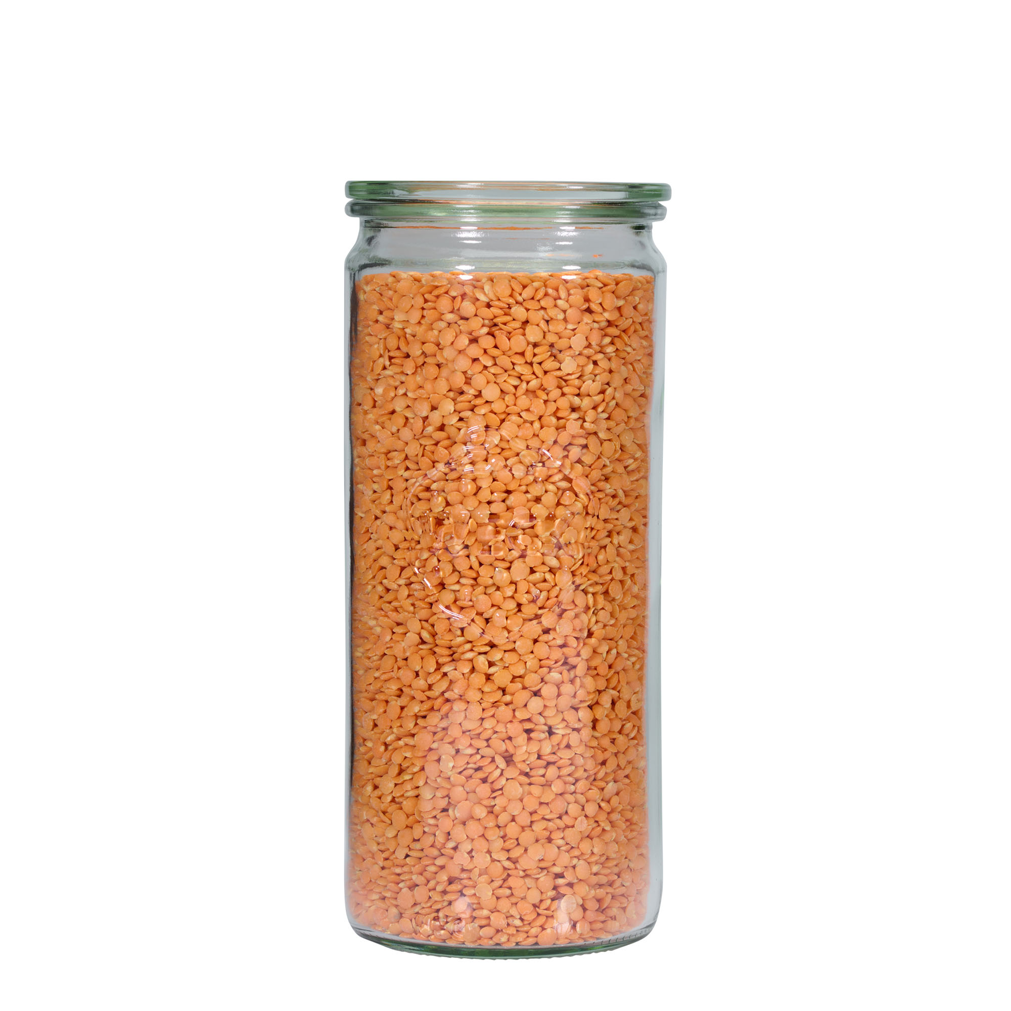 1.040 ml WECK цилиндрична стъклена чаша, отвор: кръгъл ръб 1.040 ml WECK цилиндрична стъклена чаша, отвор: кръгъл ръб