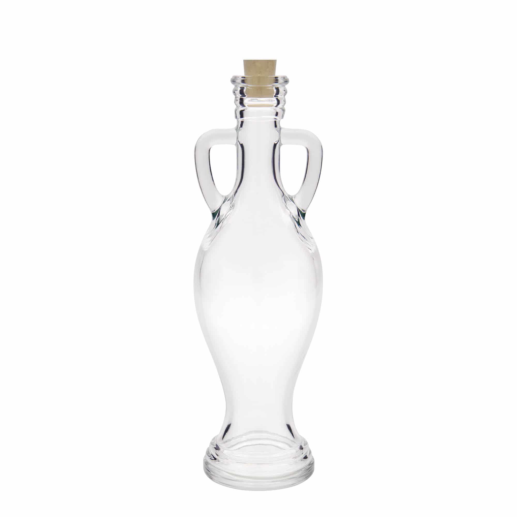 500 ml стъклена бутилка „Амфора“, затваряне: коркова тапа