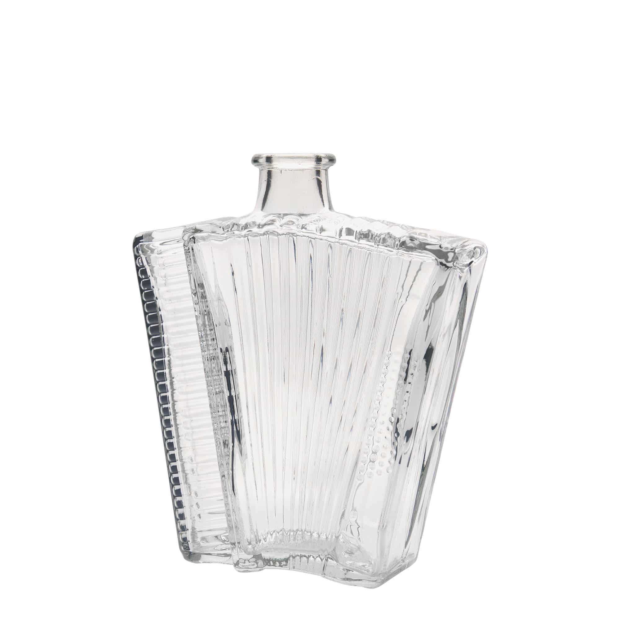 500 ml стъклена бутилка „Акордеон“, затваряне: коркова тапа