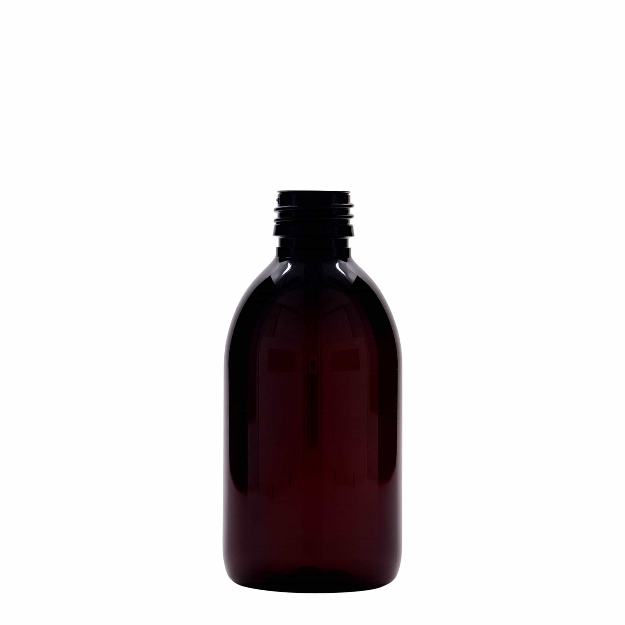 250 ml PET бутилка за лекарства, кафява, пластмасова, затваряне:: капачка PP 28 250 ml PET бутилка за лекарства, кафява, пластмасова, затваряне:: капачка PP 28