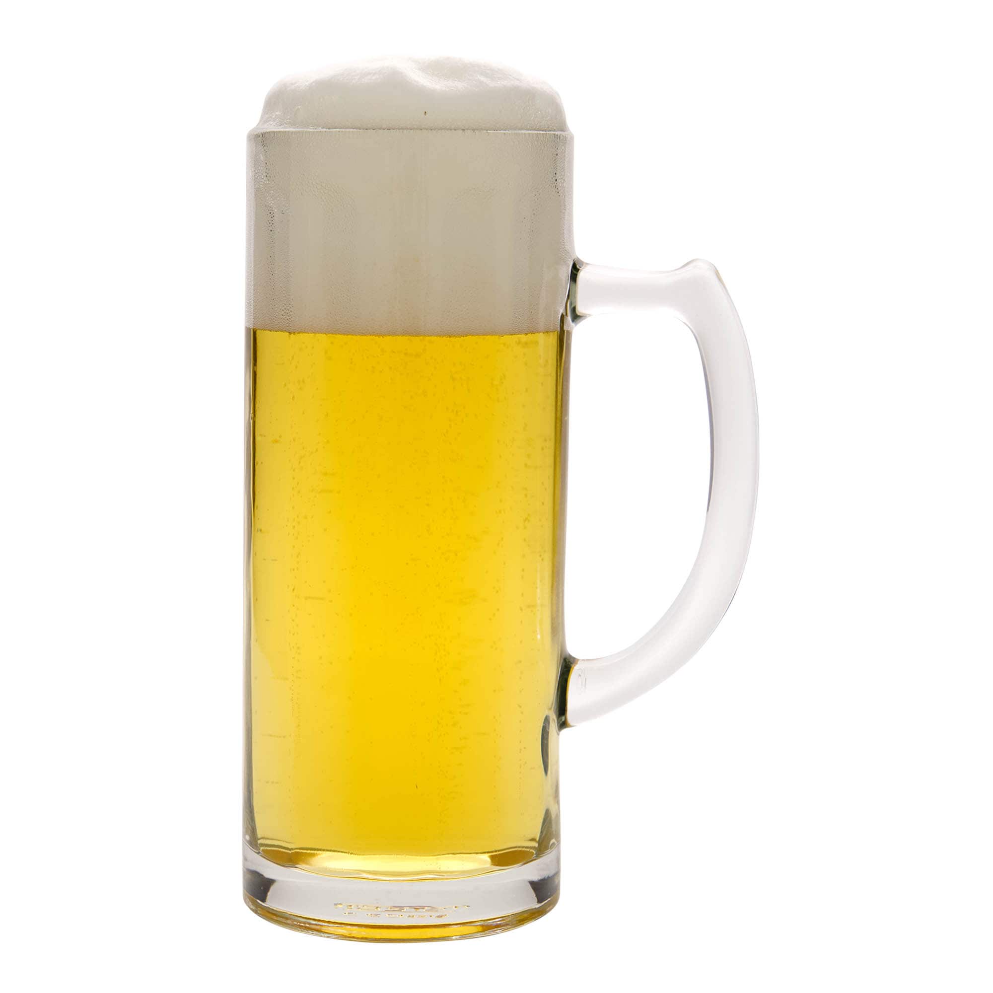 500 ml халба за бира „Немски мъже“, стъклена