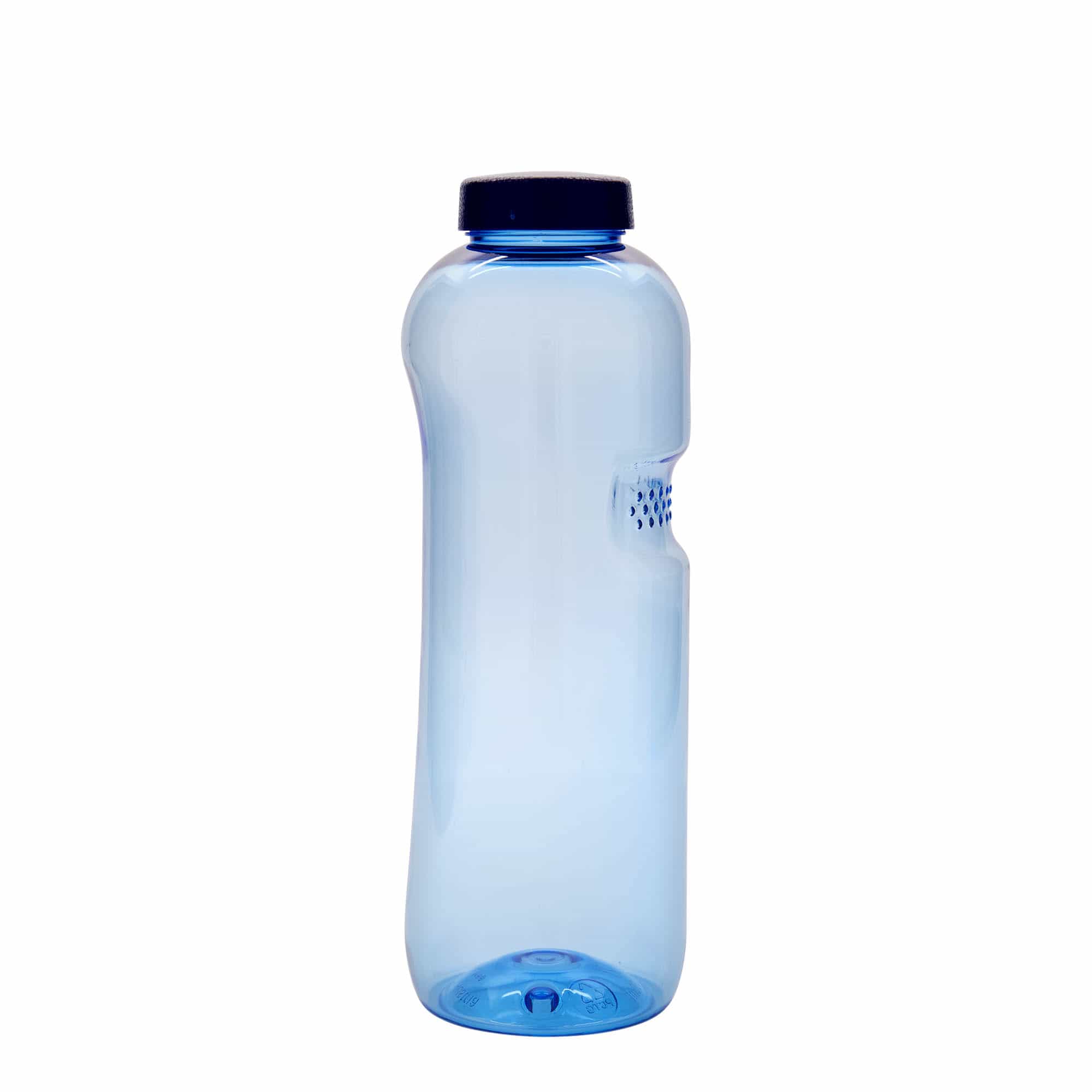 1000 ml PET бутилка за вода и напитки „Kavodrink“, пластмасова, синя
