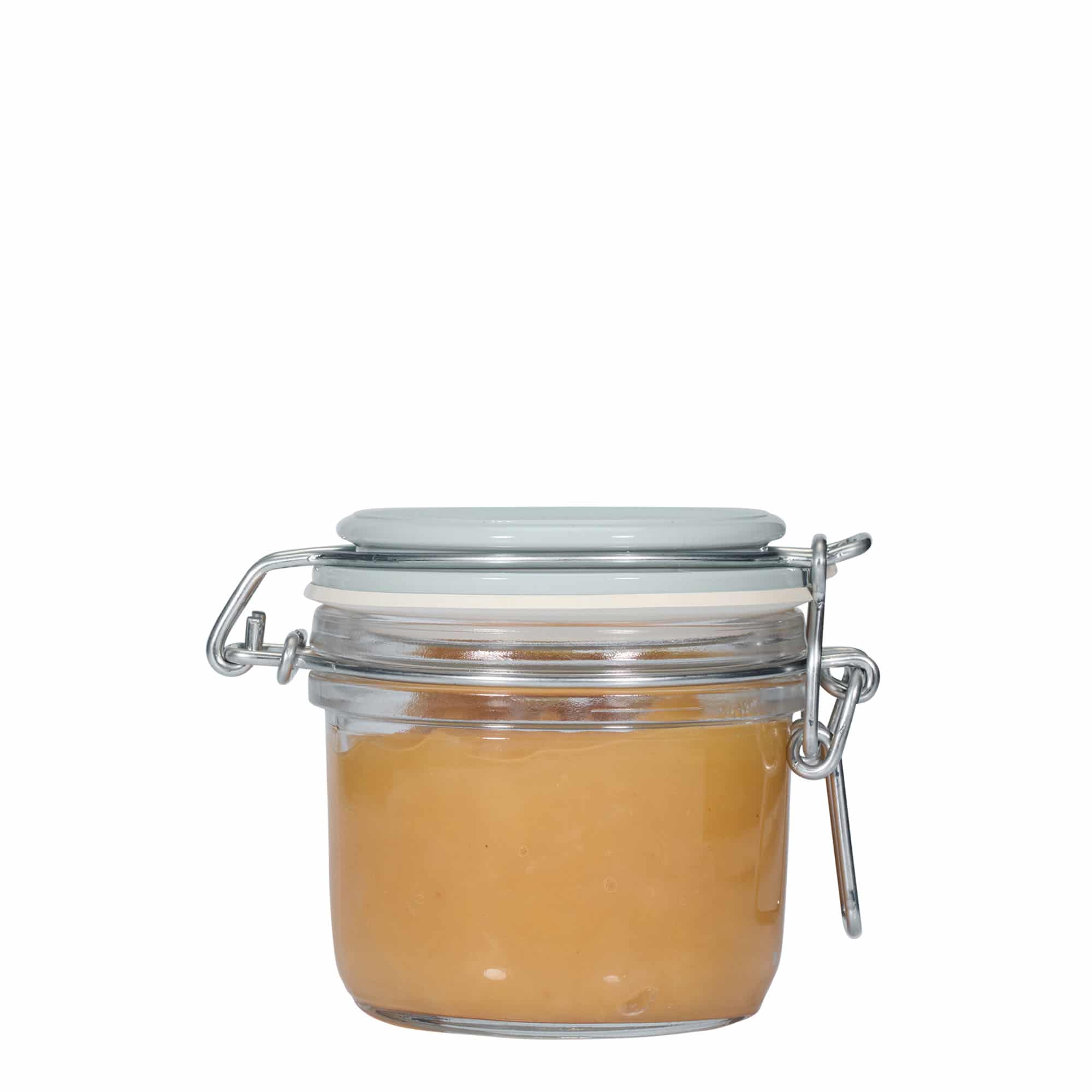200 ml буркан с клипс „Fido“, син, затваряне: капак с клипс