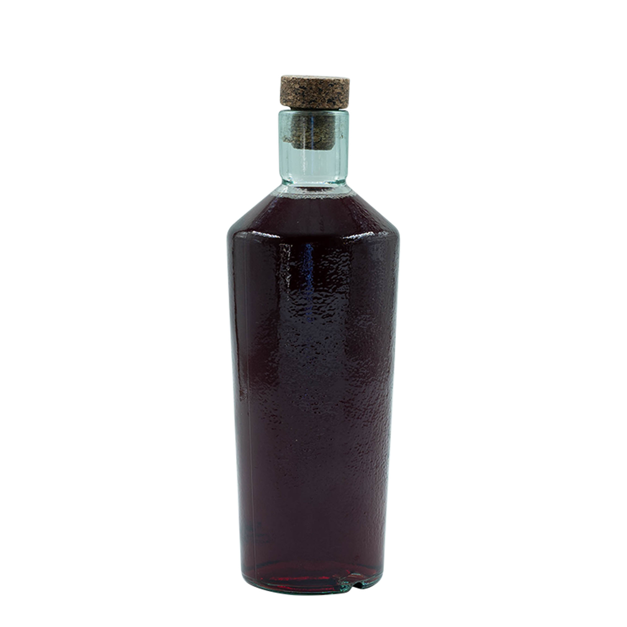 700 мл ръчно изработена стъклена бутилка „Primal“, гърло: корк 700 мл ръчно изработена стъклена бутилка „Primal“, гърло: корк