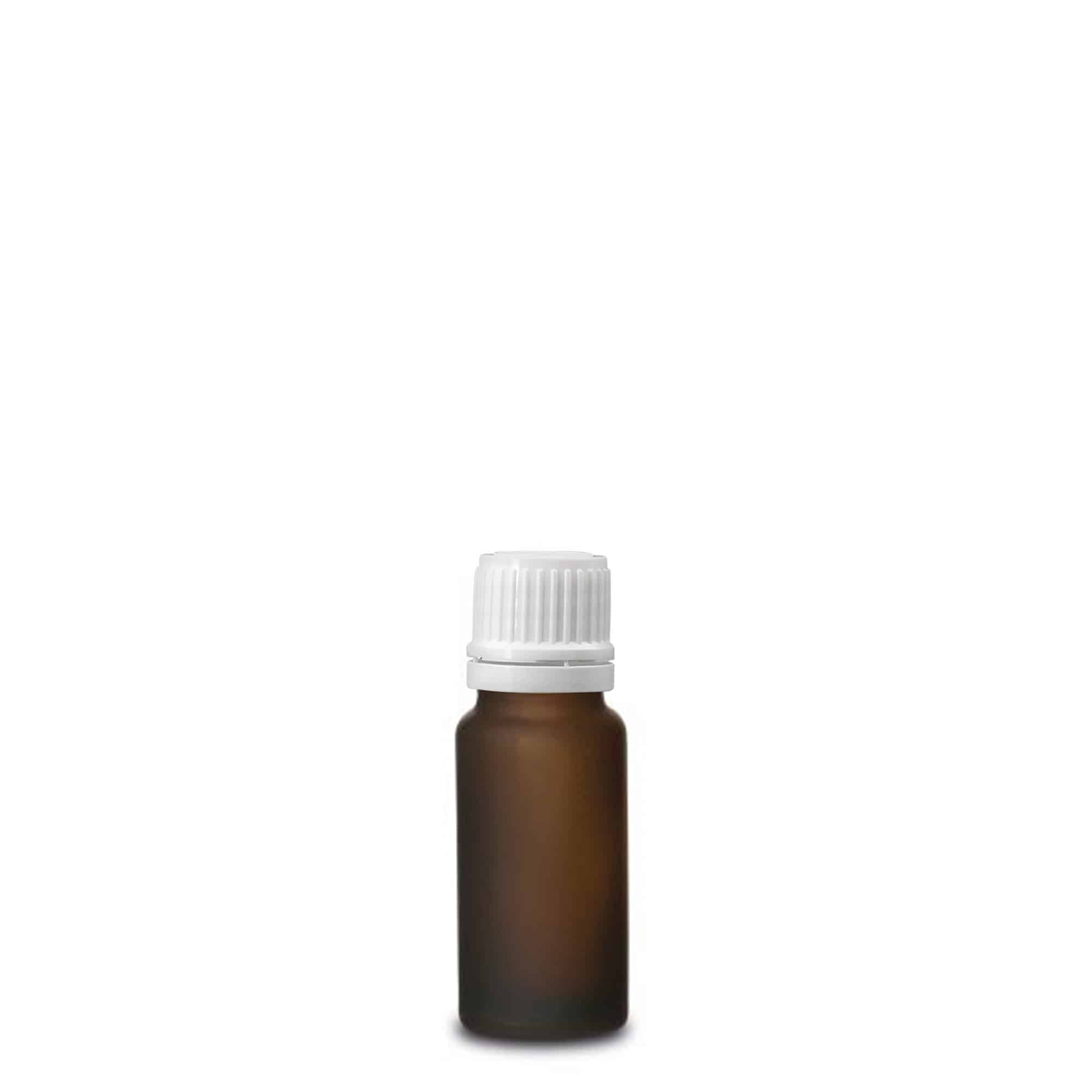 10ml медицинско шише, стъкло, кафяво матирано, гърло: DIN 18