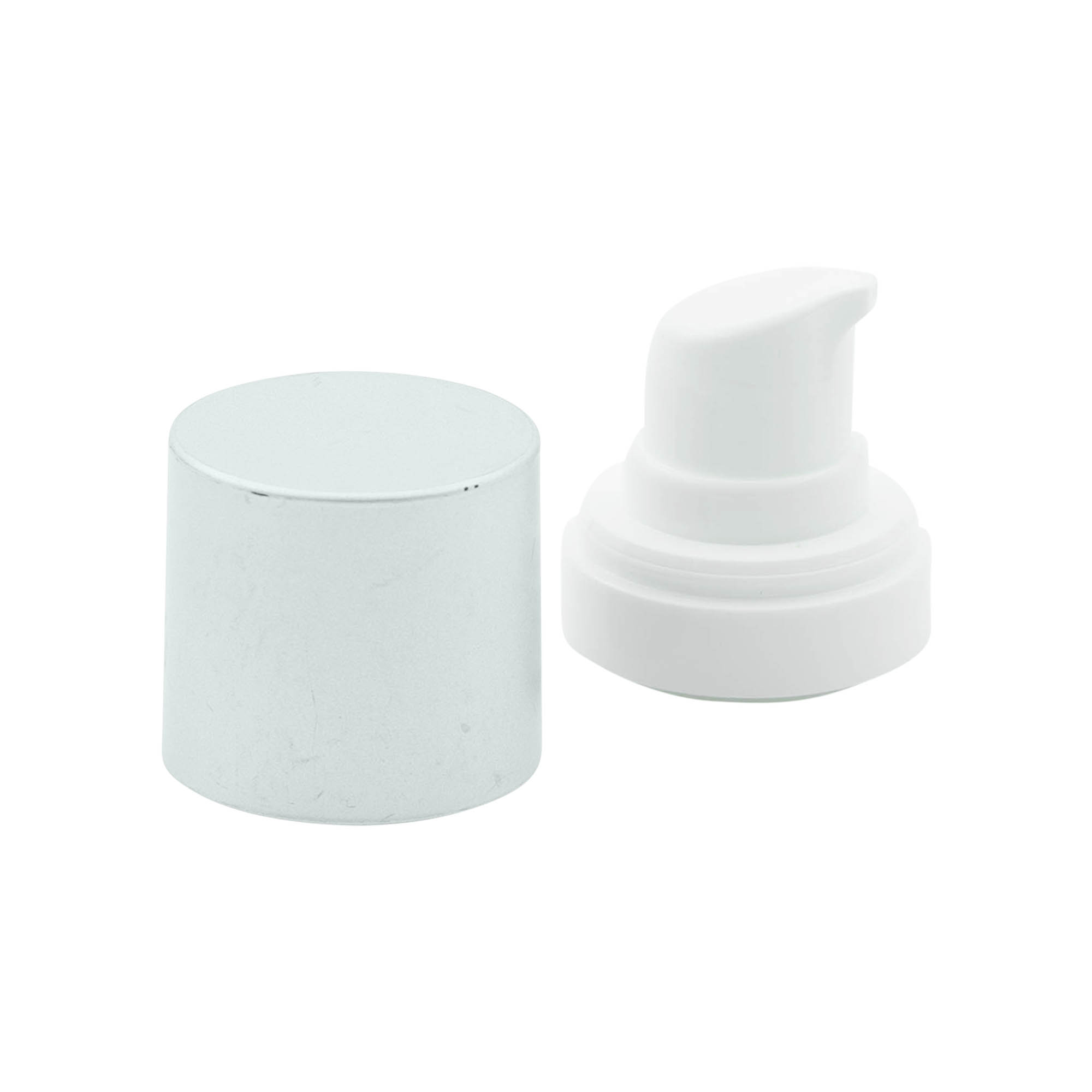 Помпа за диспенсър без въздух 'Micro', PP-пластмаса, сребрист