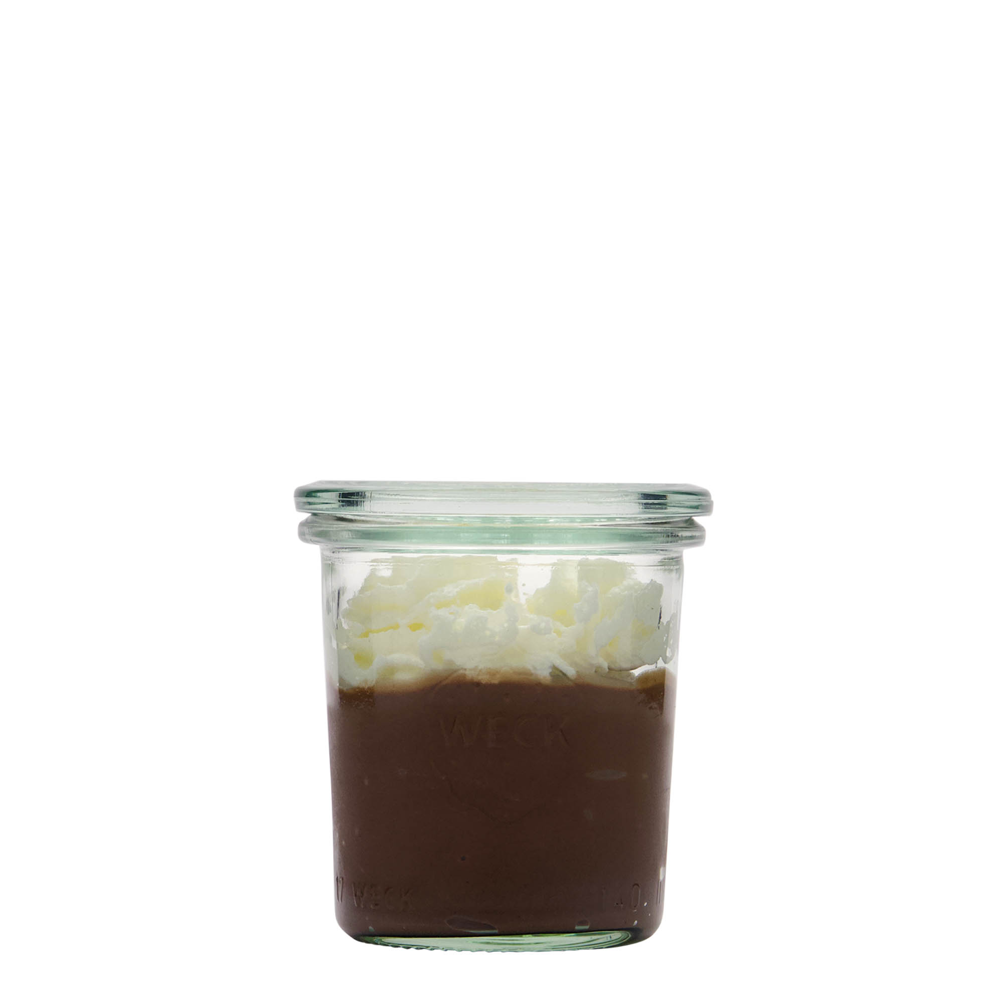 140 мл стъклен буркан WECK със заоблен ръб на отвора 140 мл стъклен буркан WECK със заоблен ръб на отвора