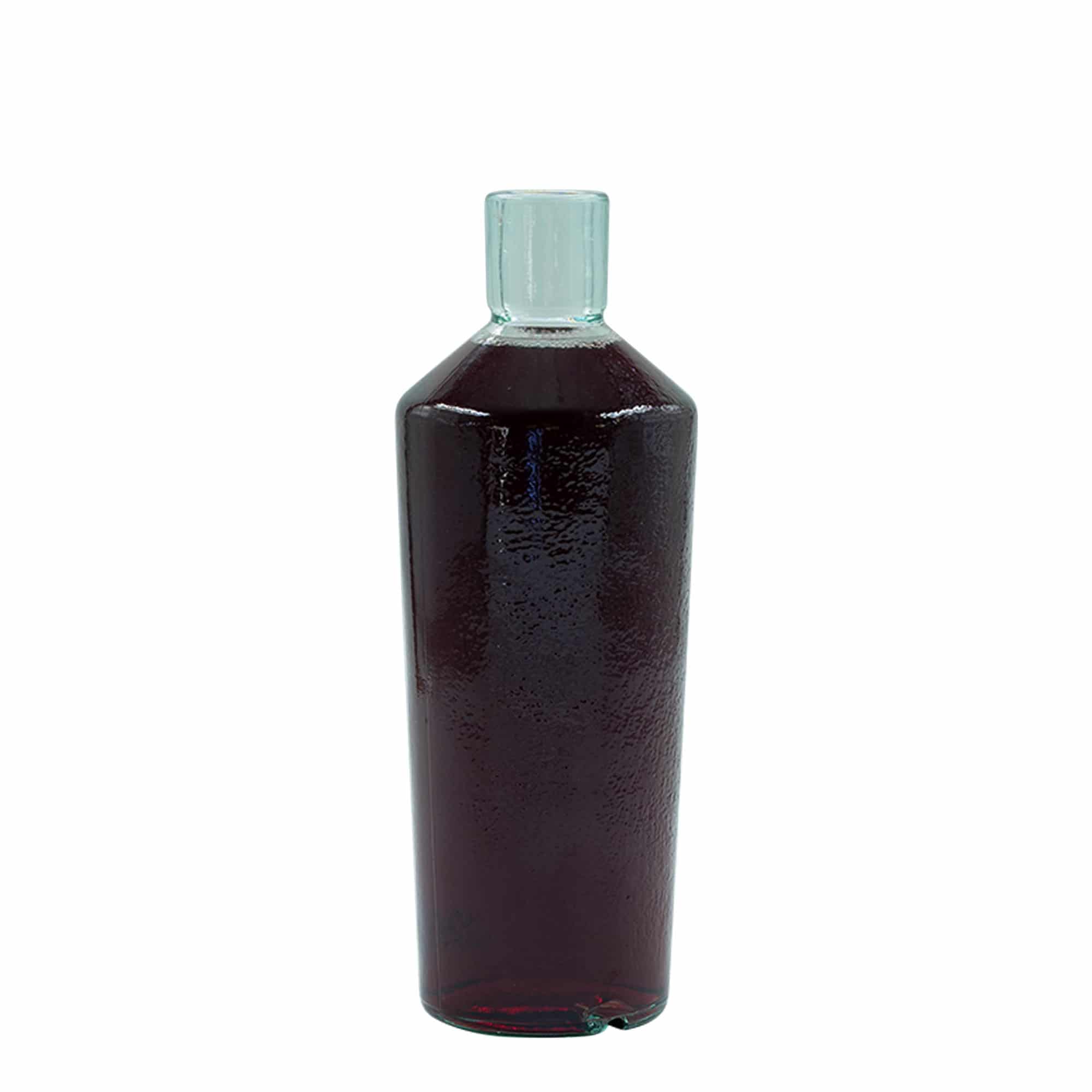700 ml Wildly Crafted стъклена бутилка „Primal“, кафява, затваряне: коркова тапа
