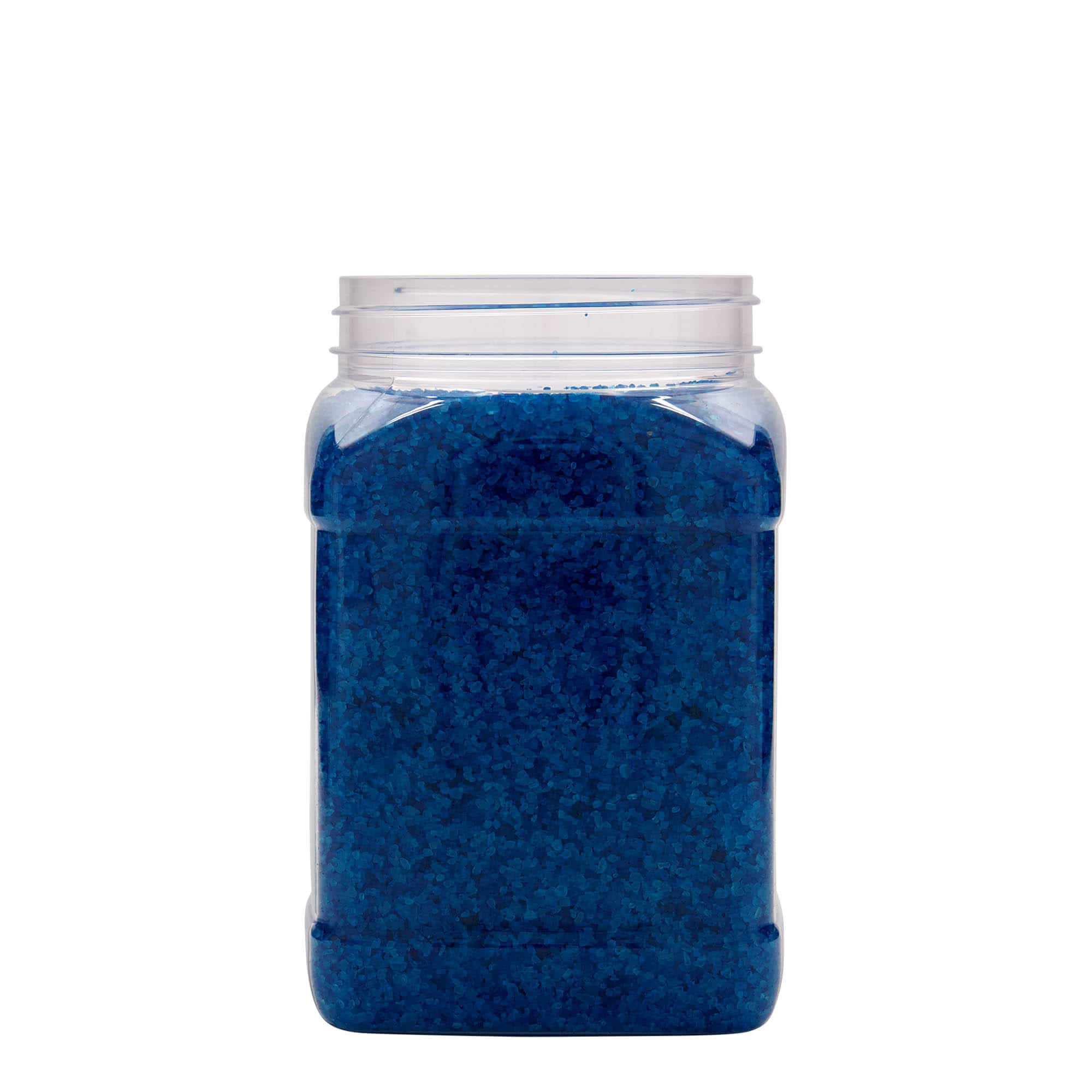 1500 ml PET буркан за съхранение „Dana“, квадратен, пластмасов, затваряне: 100/400