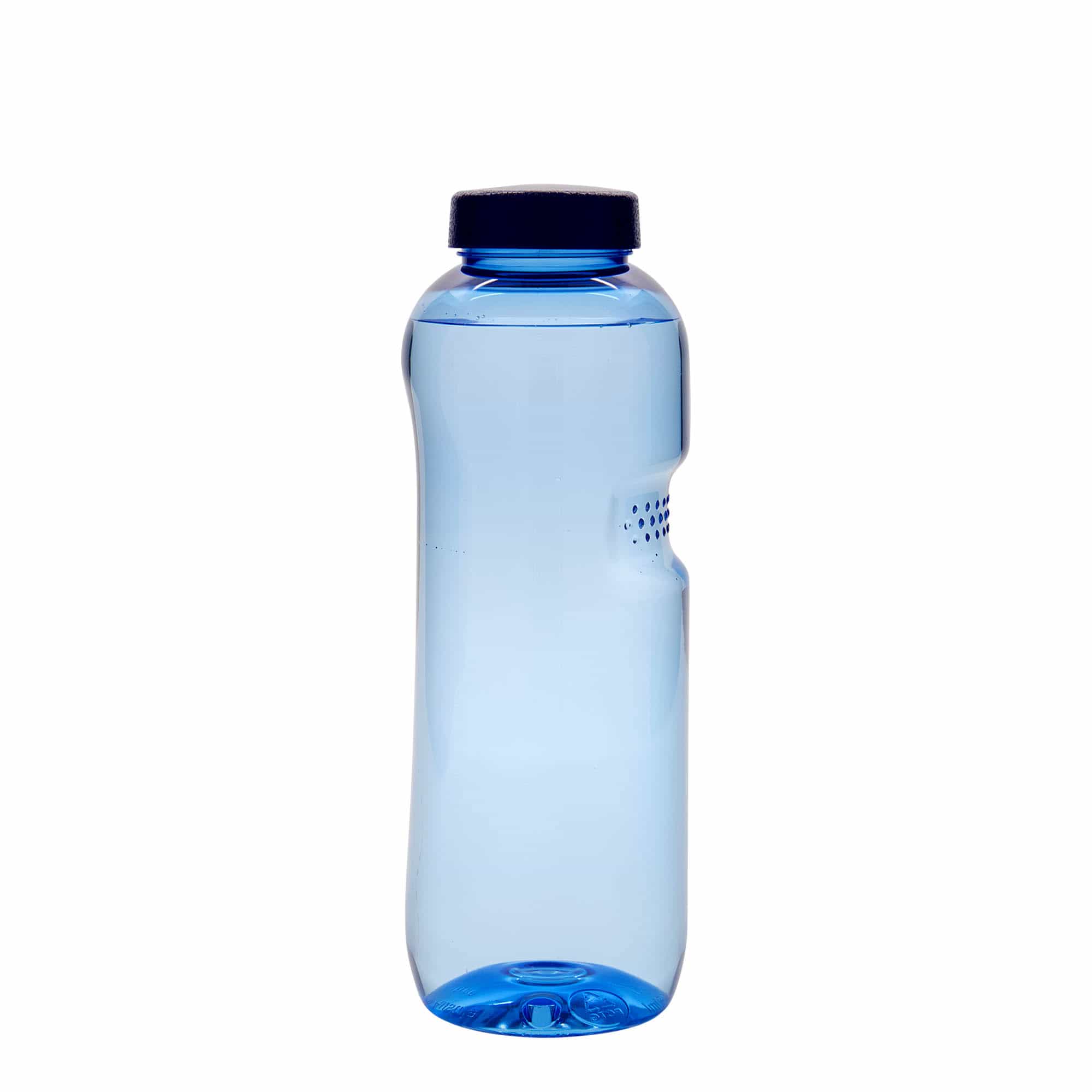 750 ml PET бутилка за вода и напитки „Kavodrink“, пластмасова, синя