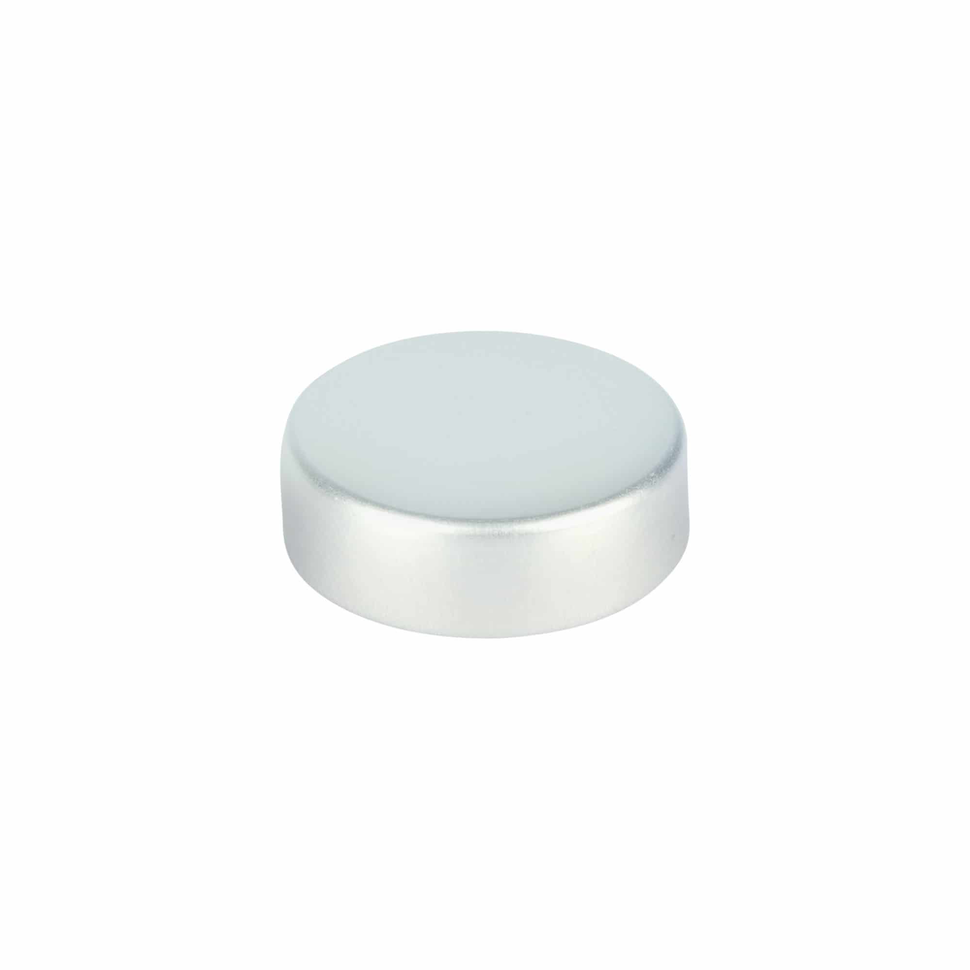 Винтова капачка, метал, сребрист, за отвор: GPI 33/400