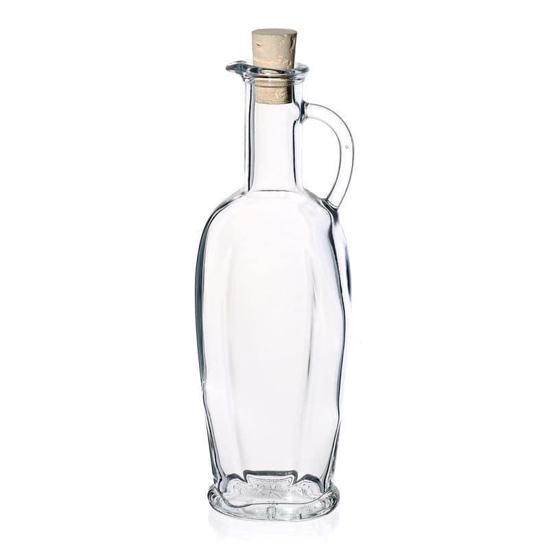 250 ml стъклена бутилка „Eleganta“, овална, затваряне: коркова тапа 250 ml стъклена бутилка „Eleganta“, овална, затваряне: коркова тапа