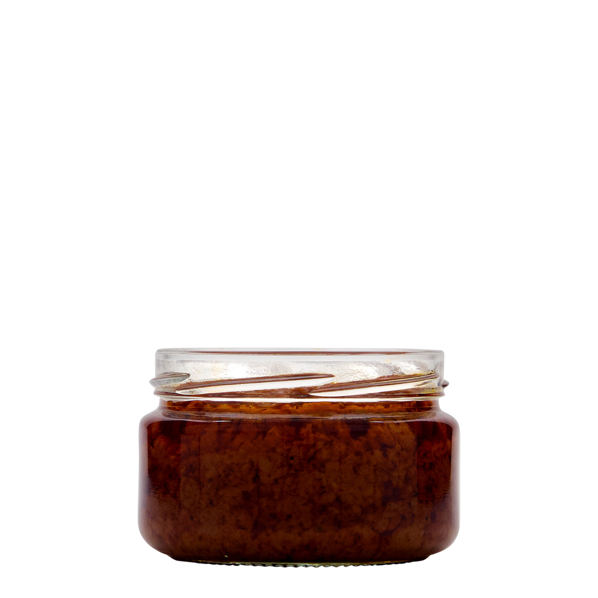 230 мл плоско кръгло стъкло, гърло: завинтващ се капак (TO 82) 230 мл плоско кръгло стъкло, гърло: завинтващ се капак (TO 82)