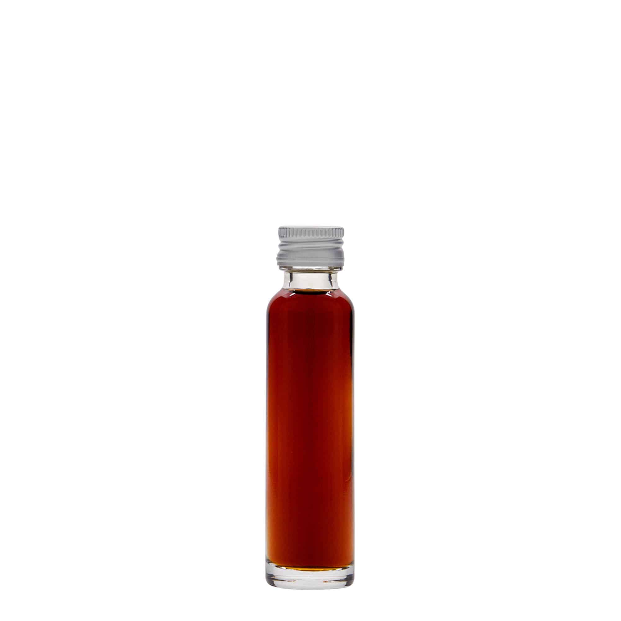 20 ml висока бутилка с късо гърло, стъклена, затваряне: капачка PP 18