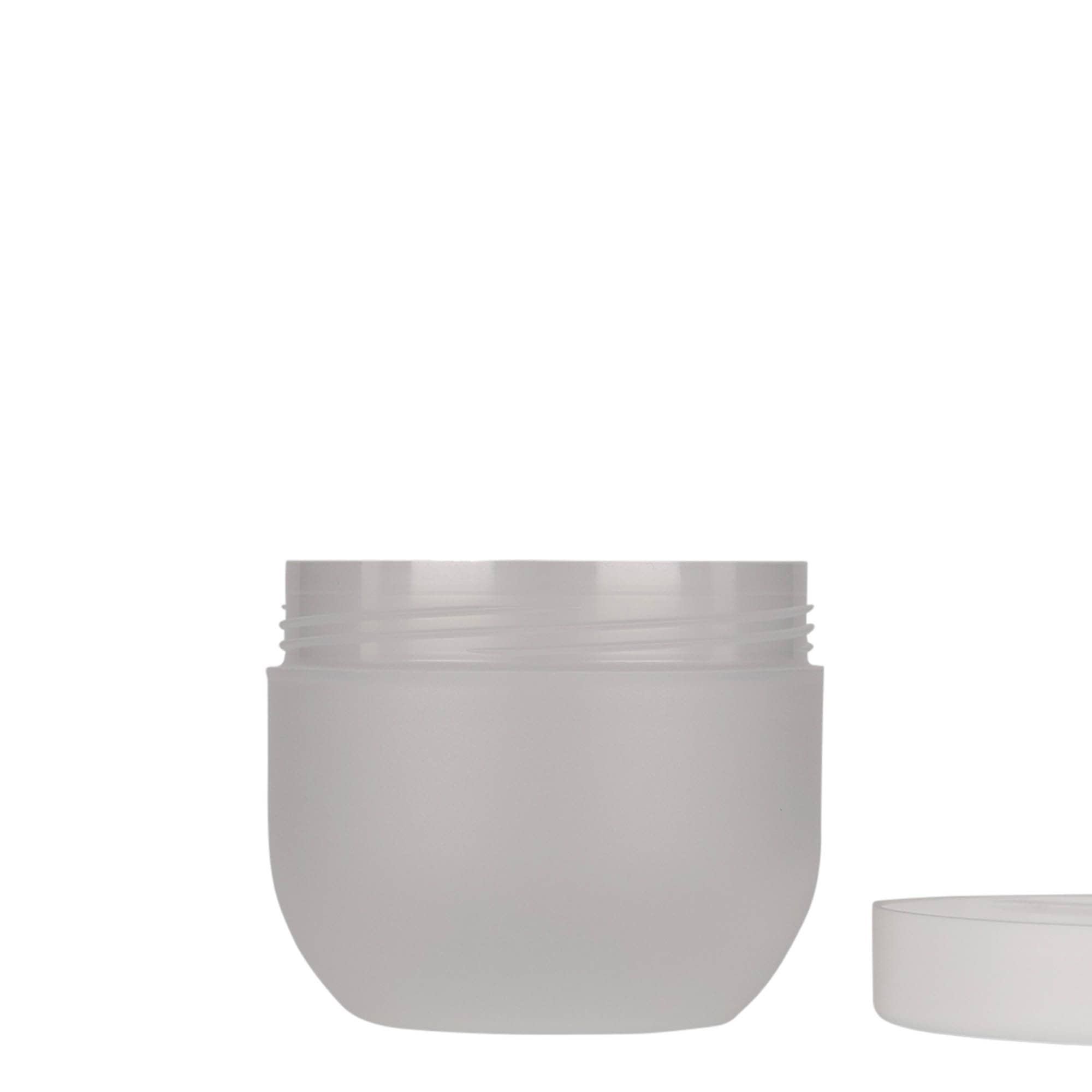 250 мл пластмасова кутия 'Magic', PP, натурална, отвор: винтова капачка