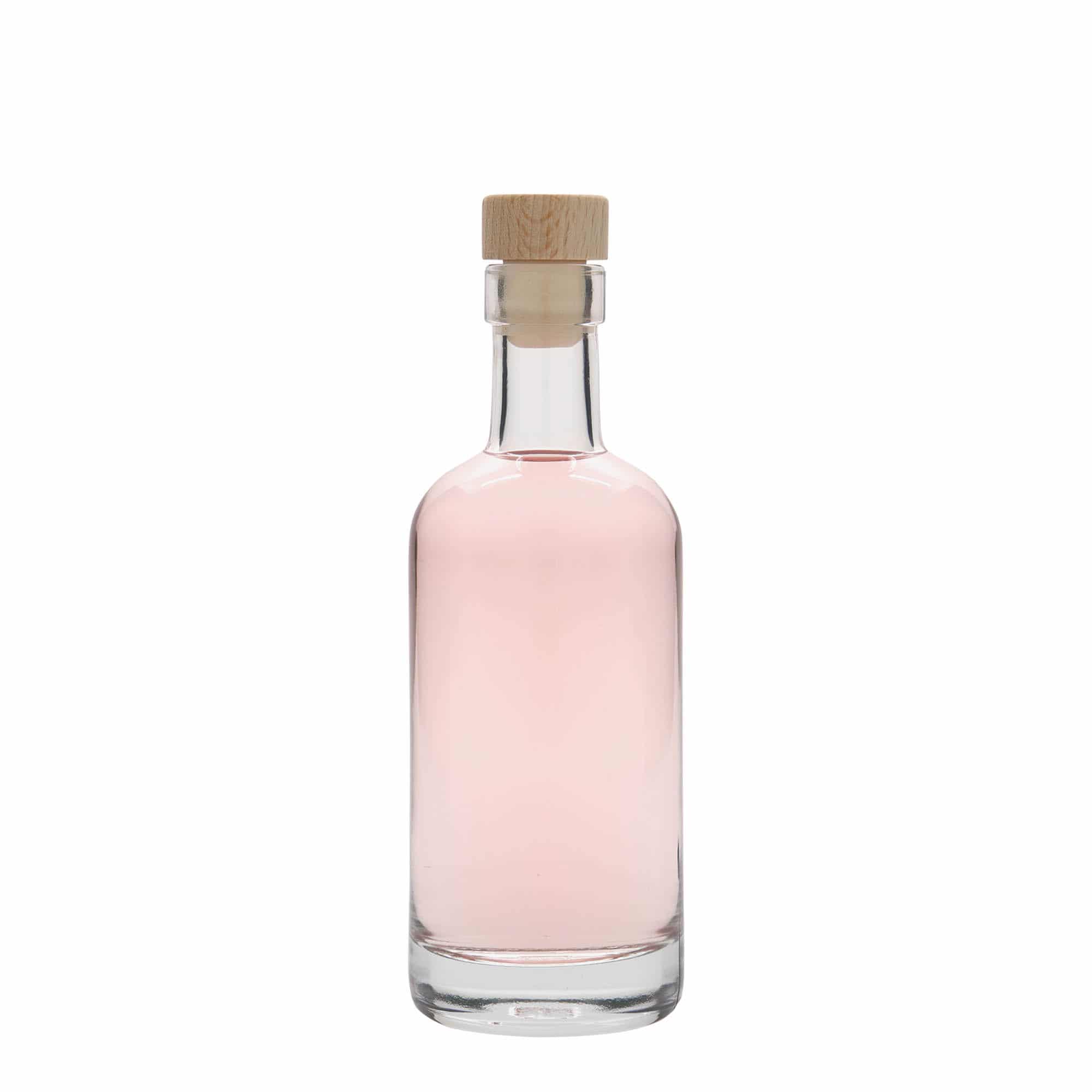 250 ml стъклена бутилка „Linea Uno“, затваряне: коркова тапа