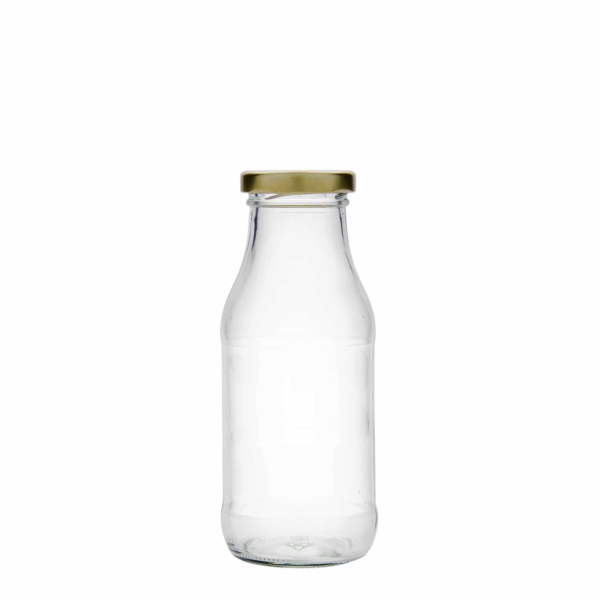 250 ml стъклена бутилка „Tina“, затваряне: винтов капак Twist-Off (TO 43)