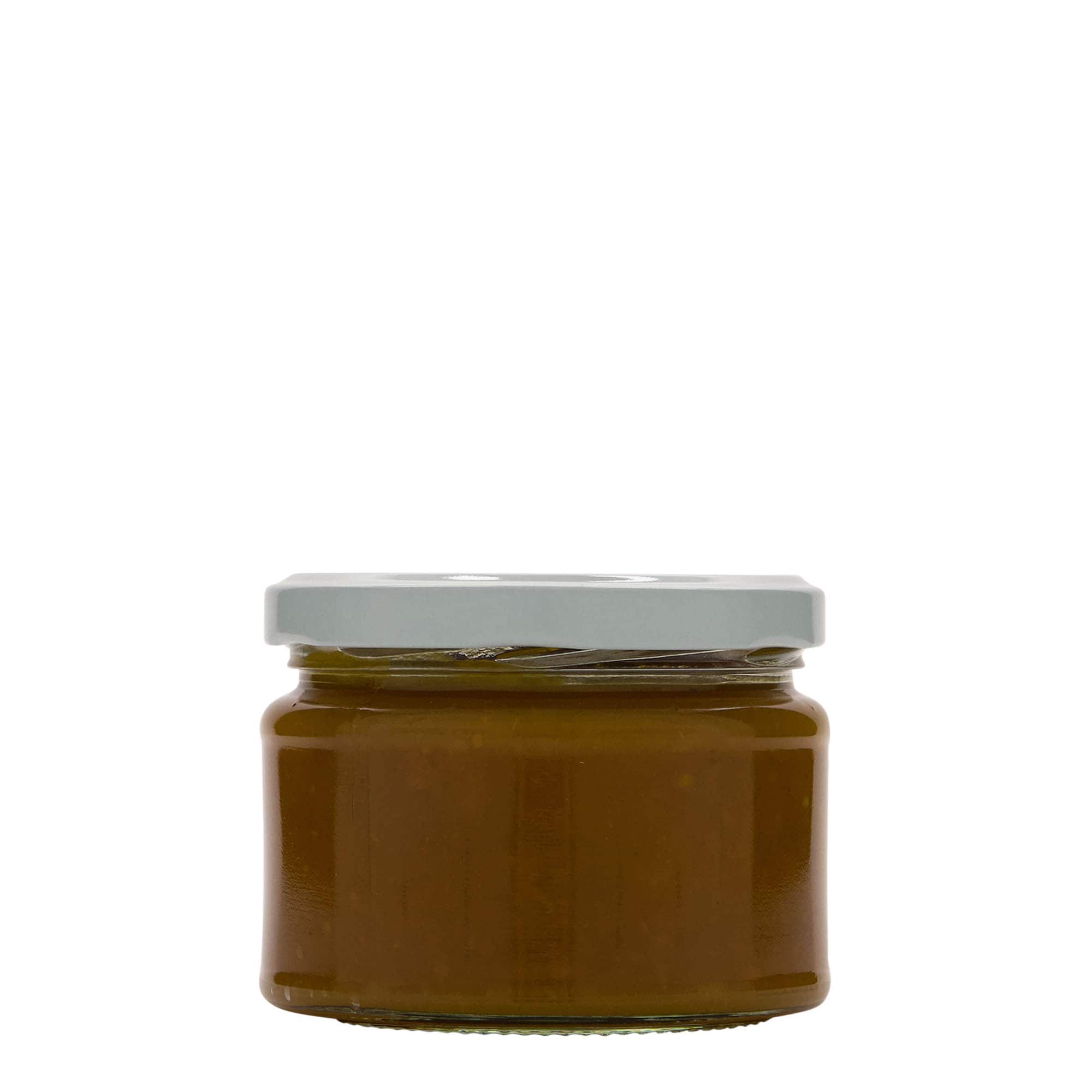 280 мл плоско кръгло стъкло, гърло: Twist-Off (TO 82)