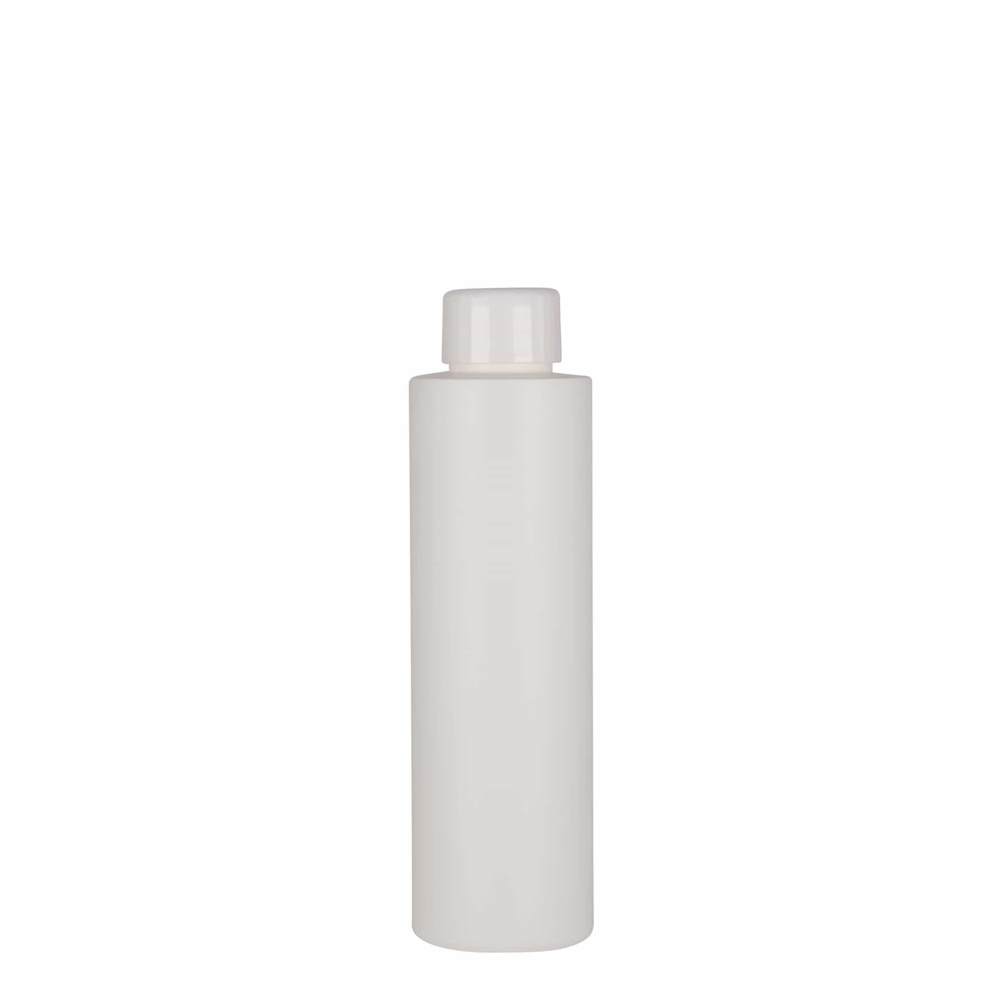 150 мл пластмасова бутилка 'Pipe', HDPE, бяла, гърло: 24/410