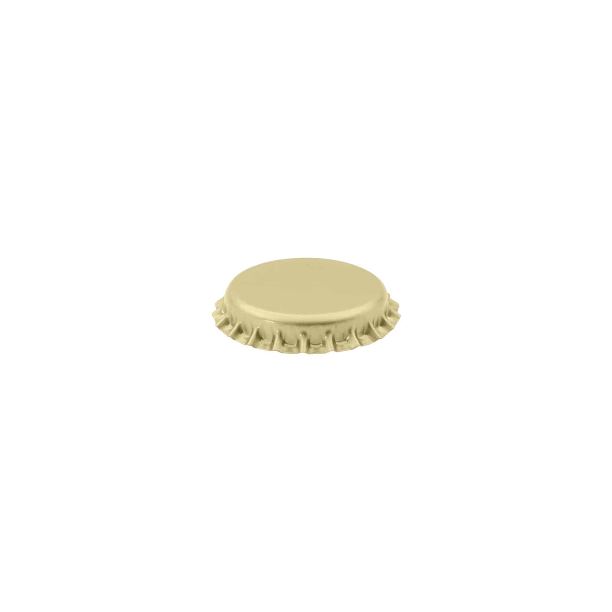 Капачка за бутилки 26 mm, метална, златиста Капачка за бутилки 26 mm, метална, златиста