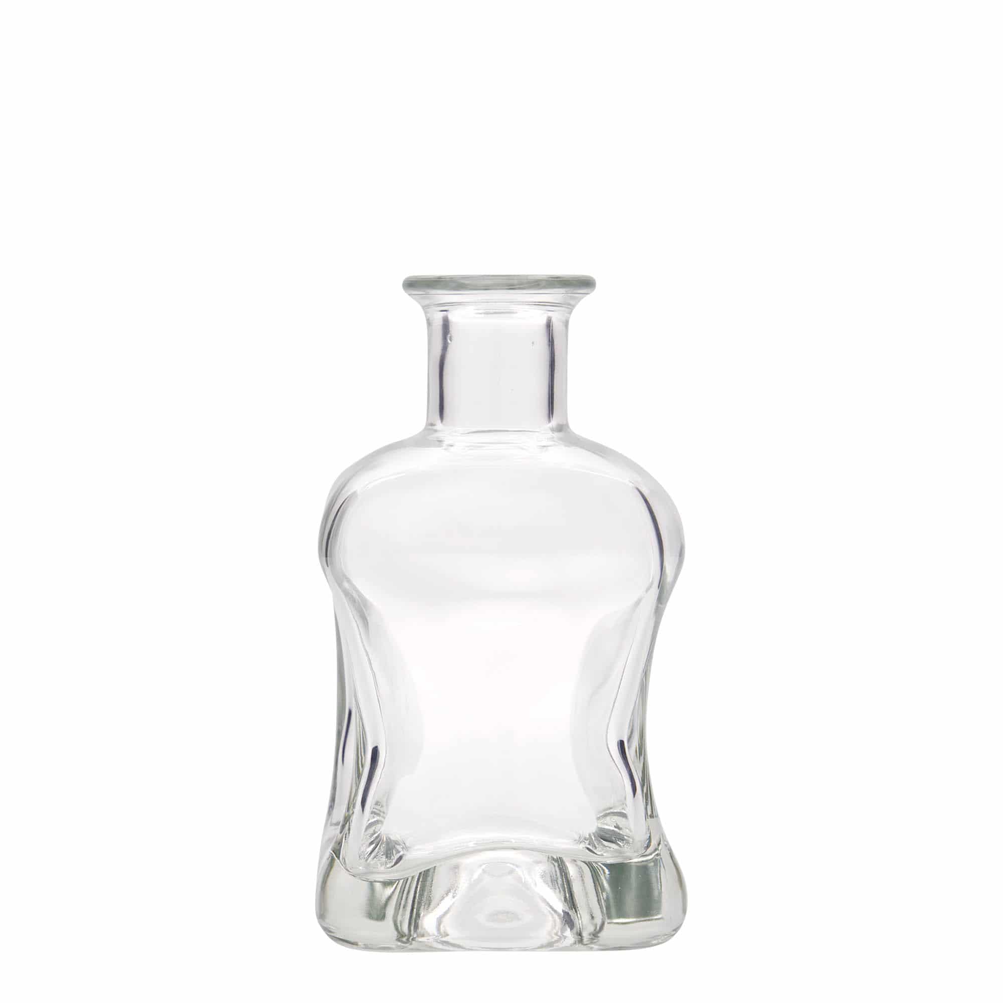 350 ml стъклена бутилка „Дъблин“, квадратна, затваряне: коркова тапа