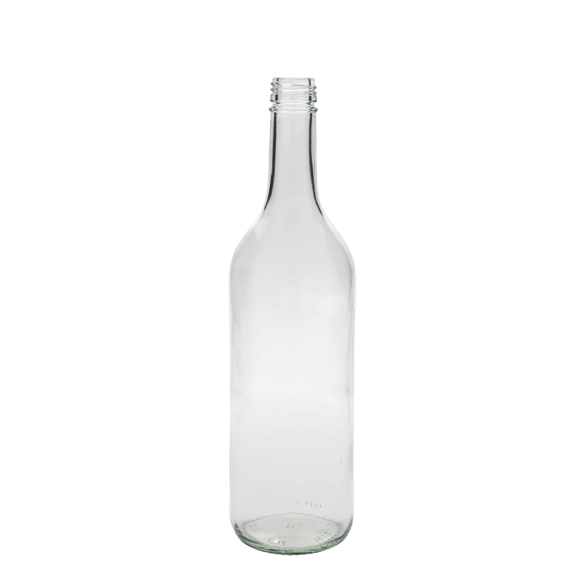 750 ml стъклена бутилка „Бордо“, затваряне: капачка PP 28 750 ml стъклена бутилка „Бордо“, затваряне: капачка PP 28