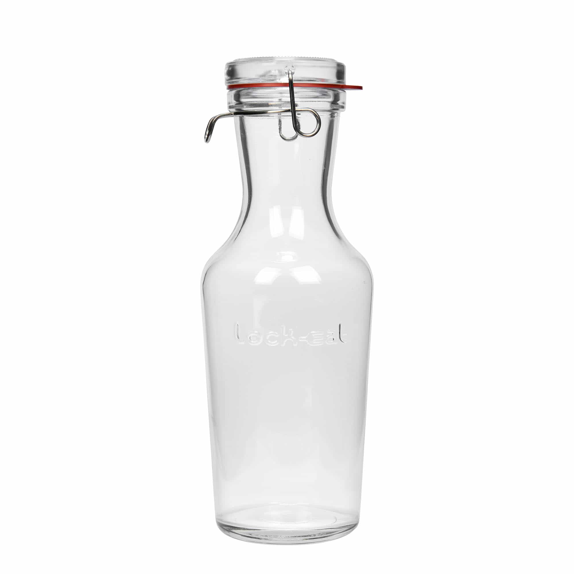 1000 ml стъклена гарафа „Lock-Eat“, затваряне: капак с клипс 1000 ml стъклена гарафа „Lock-Eat“, затваряне: капак с клипс