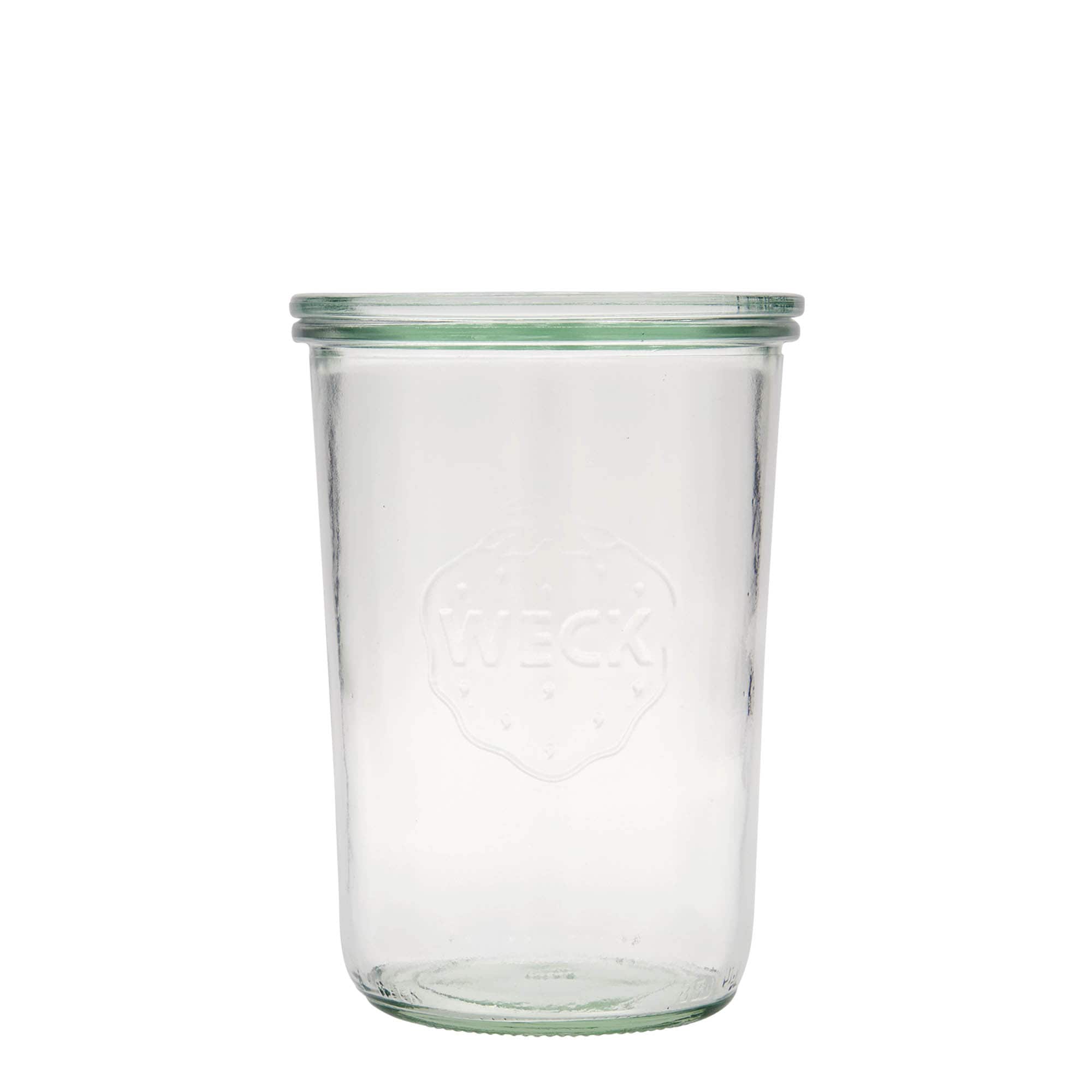 850 ml буркан с широк отвор WECK, затваряне: заоблен ръб