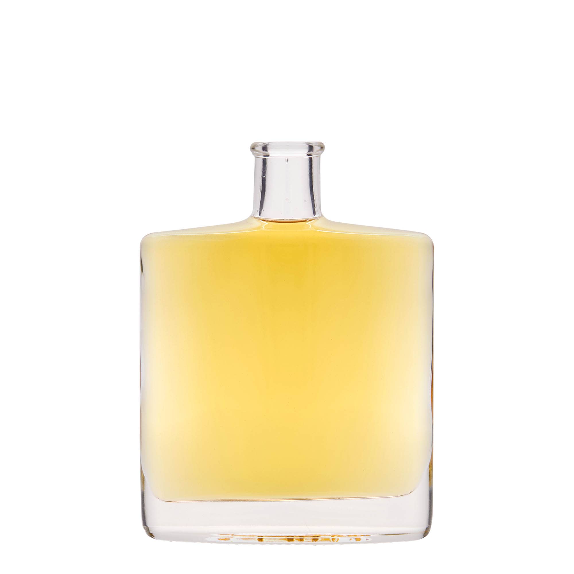 350 ml стъклена бутилка „Zorbas“, овална, затваряне: коркова тапа