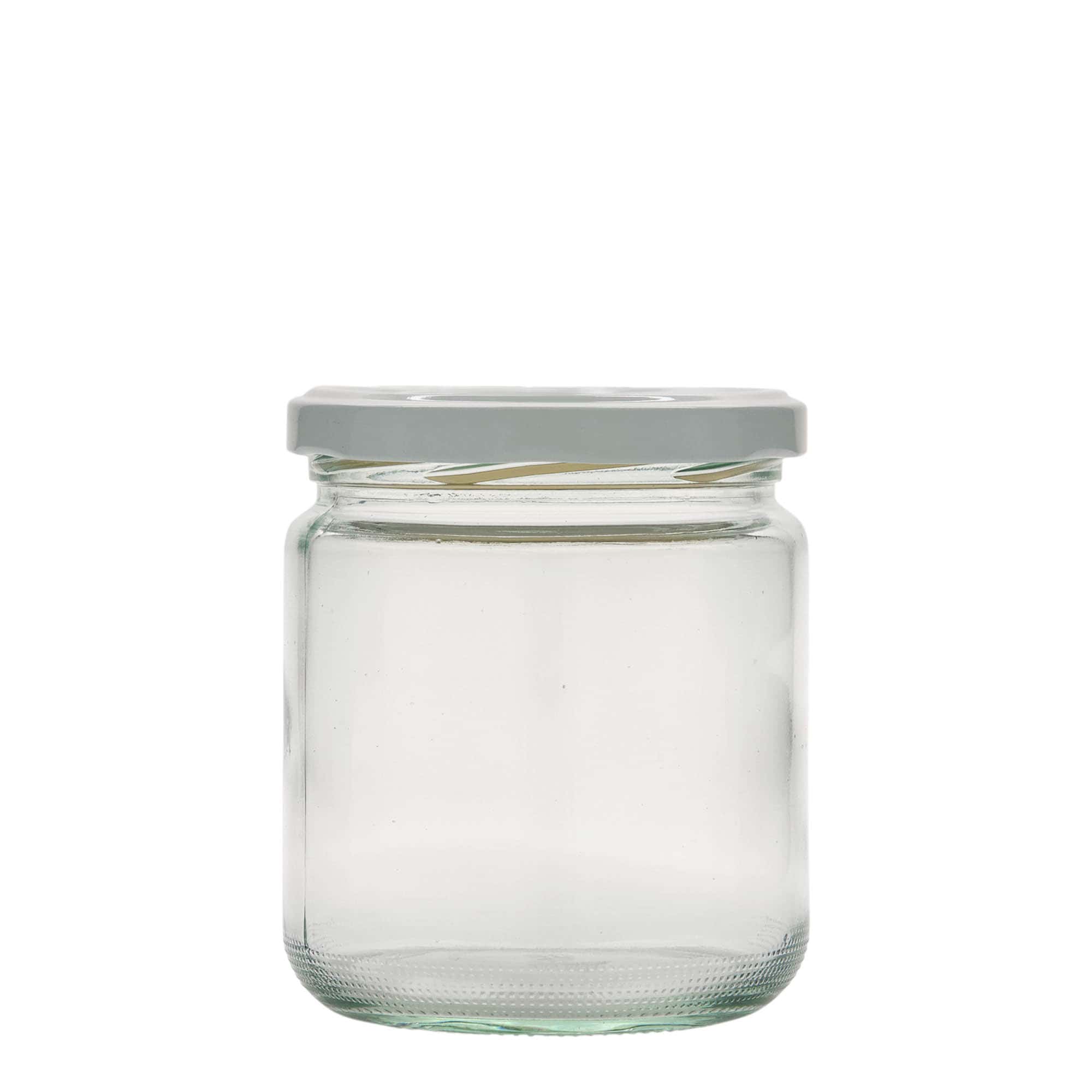 440 ml кръгъл буркан, затваряне: винтов капак Twist-Off (TO 82)