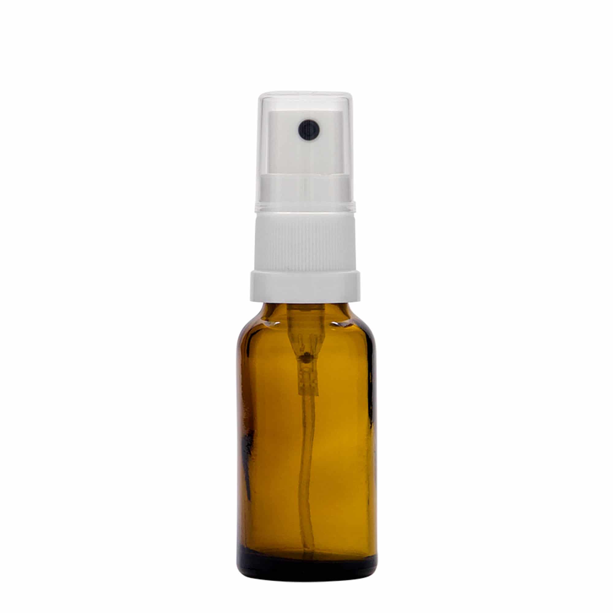 20 ml спрей бутилка за лекарства, стъклена, кафява, затваряне: винтова капачка с резба DIN 18 20 ml спрей бутилка за лекарства, стъклена, кафява, затваряне: винтова капачка с резба DIN 18