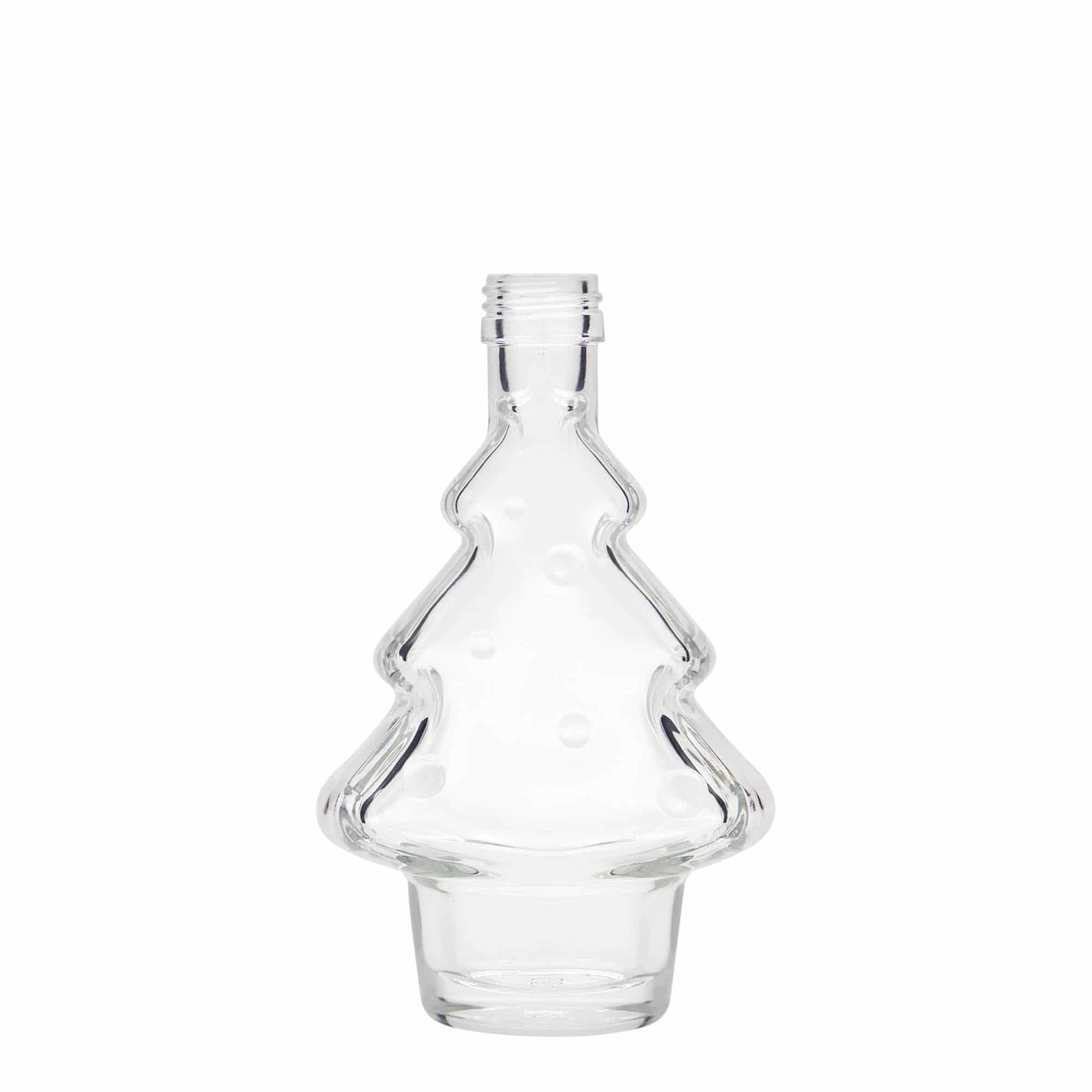 200 ml стъклена бутилка „Коледна елха“, затваряне: капачка PP 28 200 ml стъклена бутилка „Коледна елха“, затваряне: капачка PP 28
