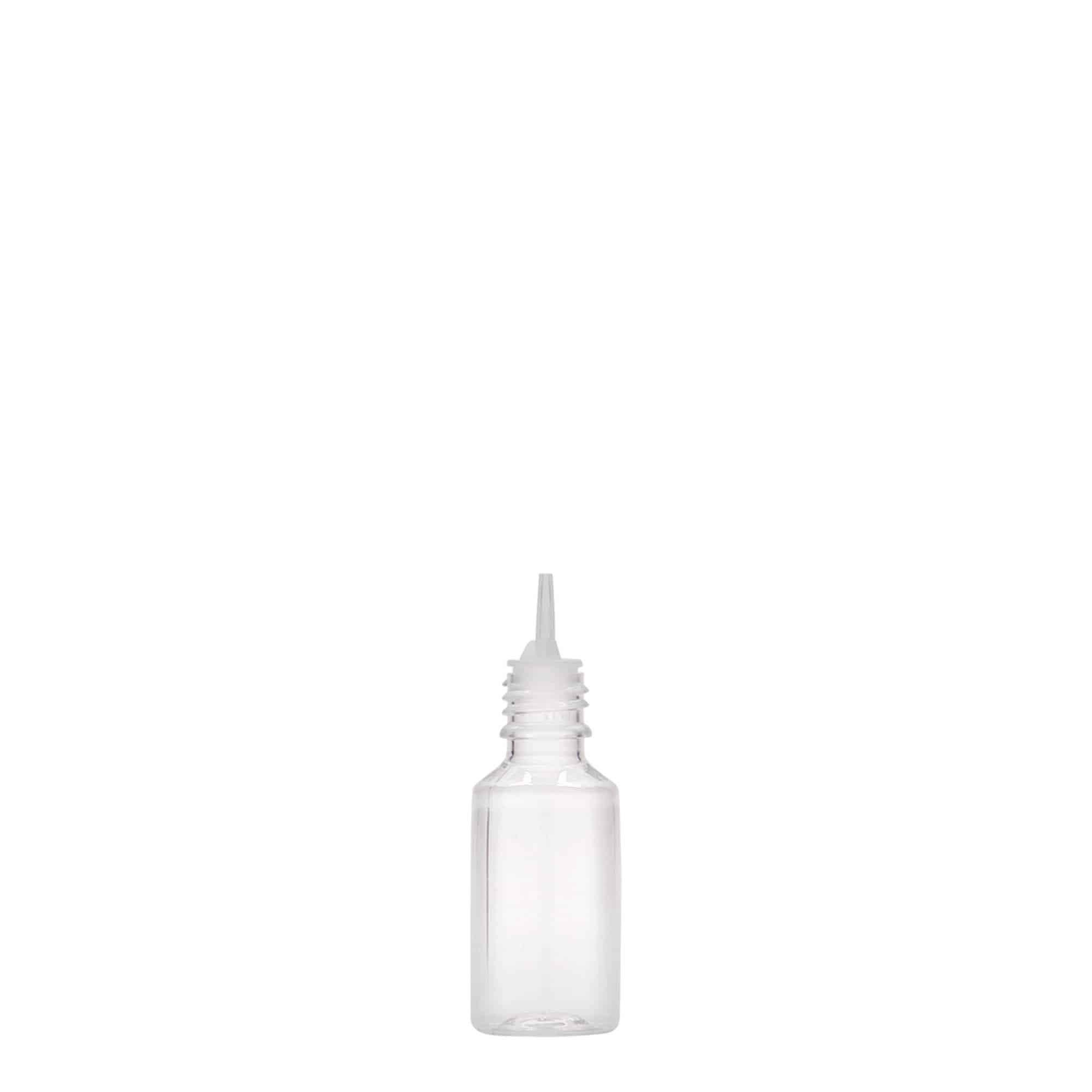 10 мл PET бутилка „E-Liquid“ с качество и детска защита, пластмаса, отвор: винтова капачка