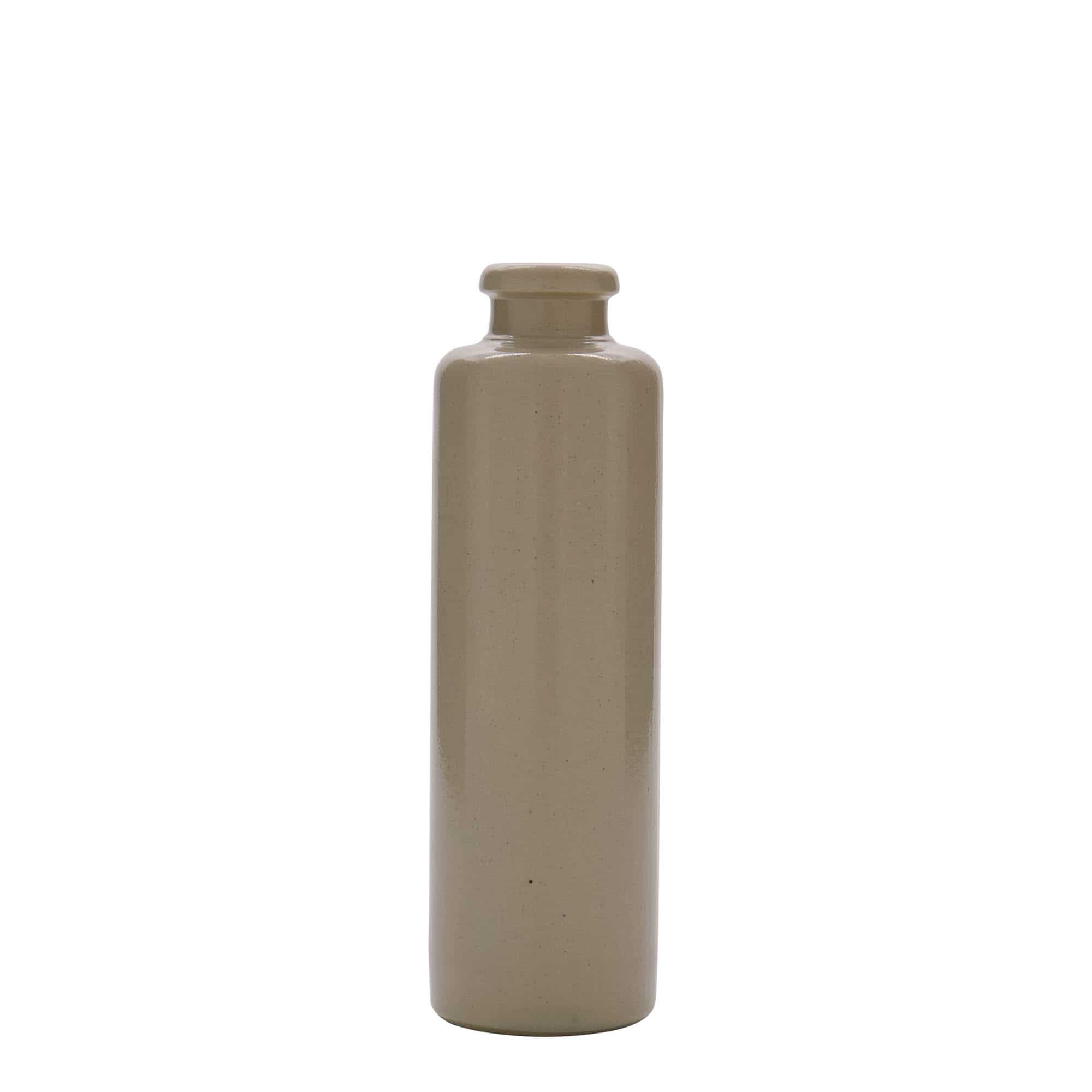 200 ml бутилка, каменна керамика, бежова, затваряне: коркова тапа 200 ml бутилка, каменна керамика, бежова, затваряне: коркова тапа