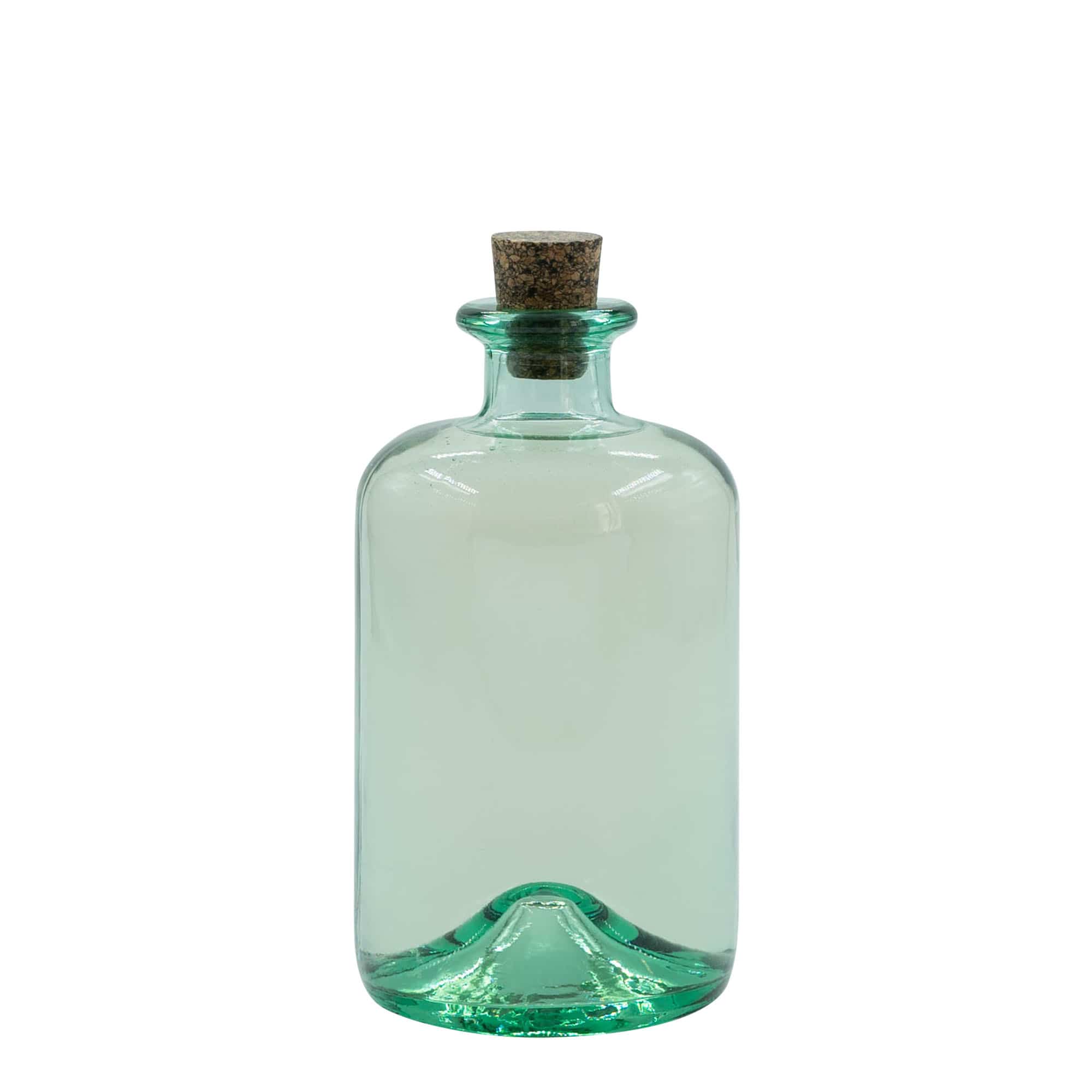500 ml стъклена бутилка „Pharma“, затваряне: коркова тапа