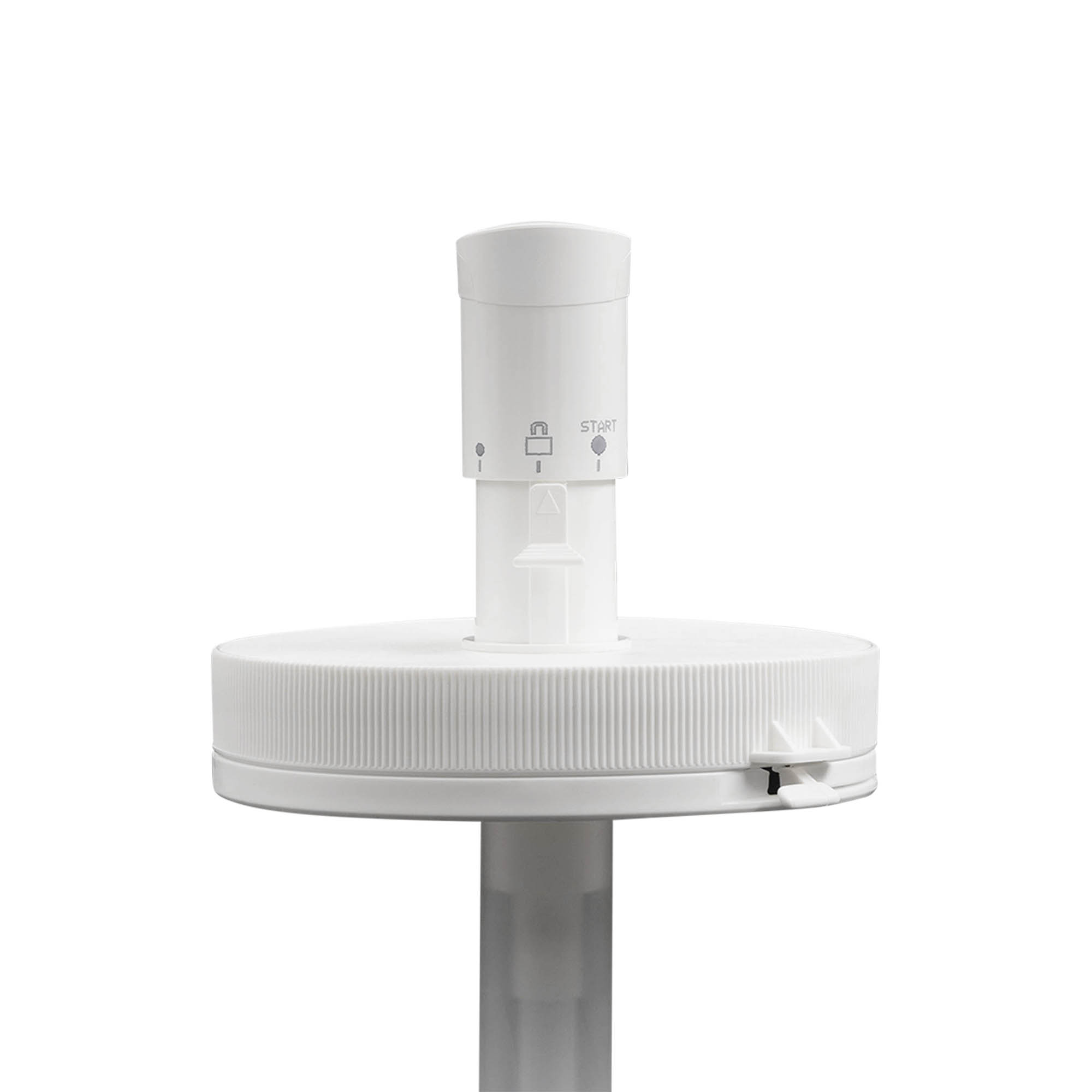 Дозираща помпа за 1.240 мл „Securibox“, PE пластмаса, бяла, за отвор: винтова капачка Дозираща помпа за 1.240 мл „Securibox“, PE пластмаса, бяла, за отвор: винтова капачка