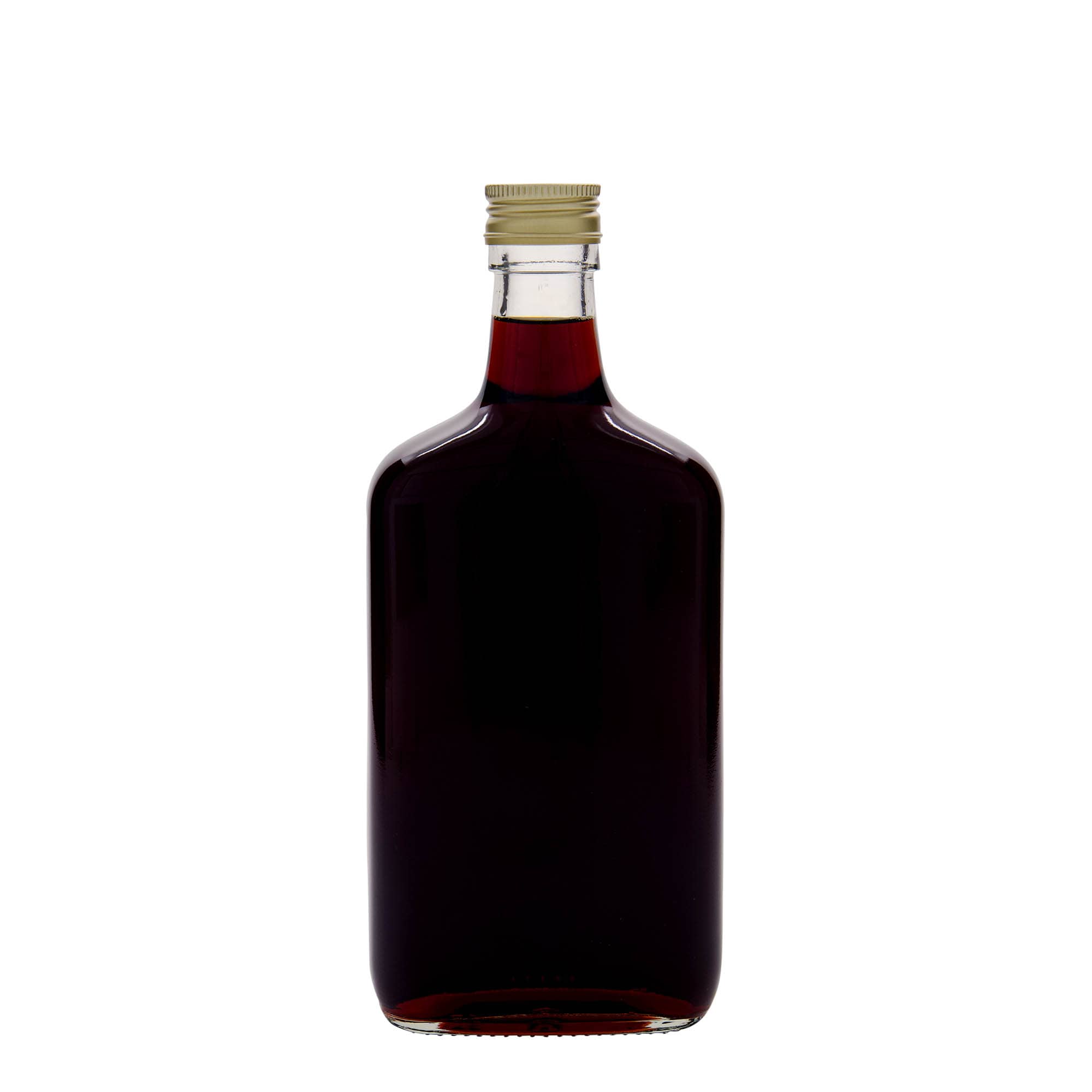 700 ml стъклена бутилка „Amaretto“, правоъгълна, затваряне: капачка PP 31,5