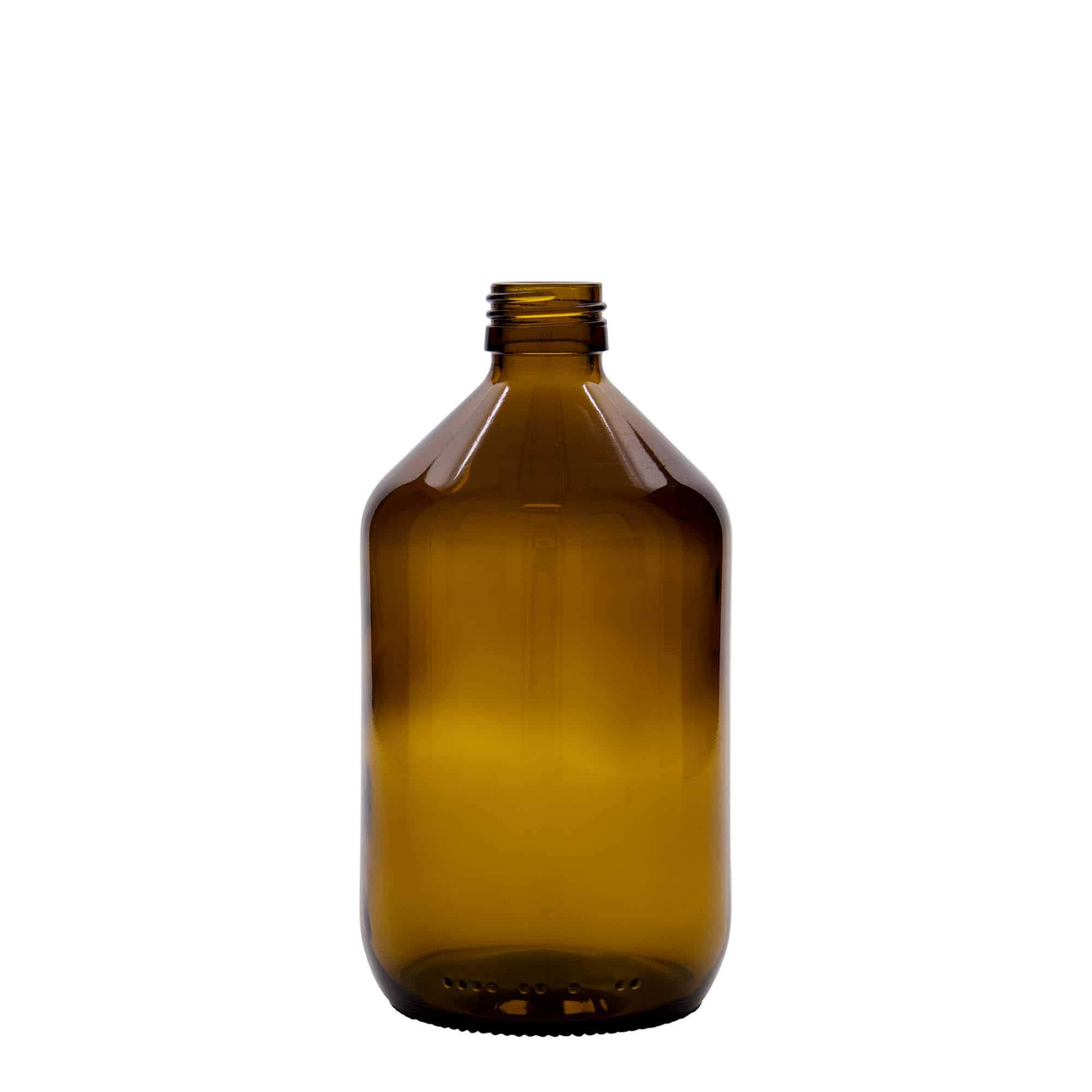 500 ml бутилка за лекарства, кафява, стъклена, затваряне: капачка PP 28 500 ml бутилка за лекарства, кафява, стъклена, затваряне: капачка PP 28