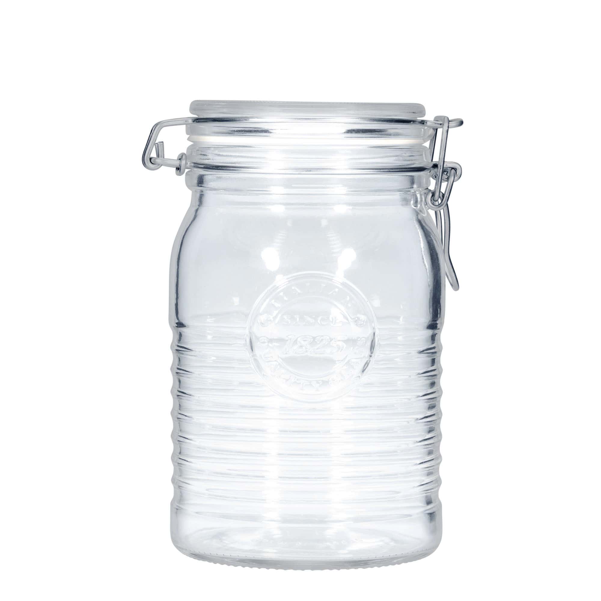 1000 ml буркан с клипс „Officina 1825“, затваряне: капак с клипс 1000 ml буркан с клипс „Officina 1825“, затваряне: капак с клипс