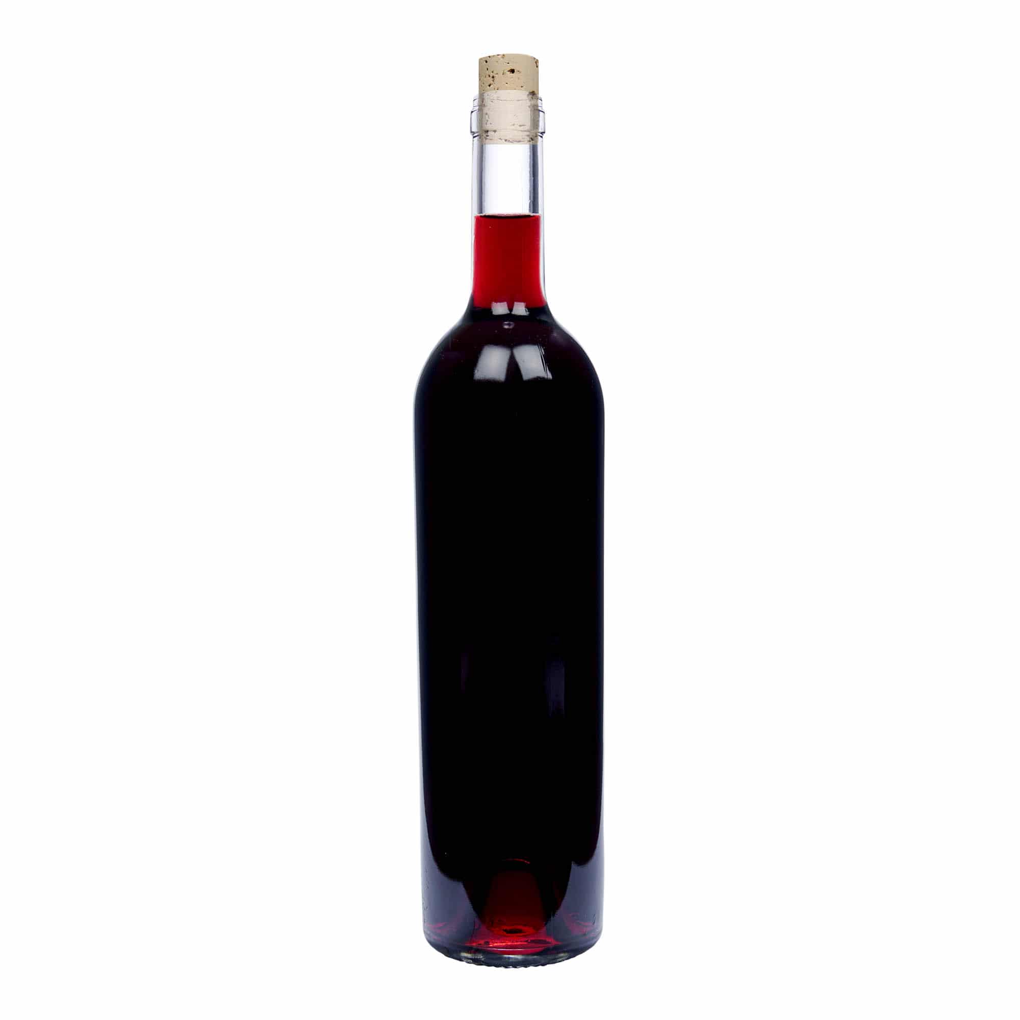 750 ml бутилка за вино „Liberty“, затваряне: коркова тапа
