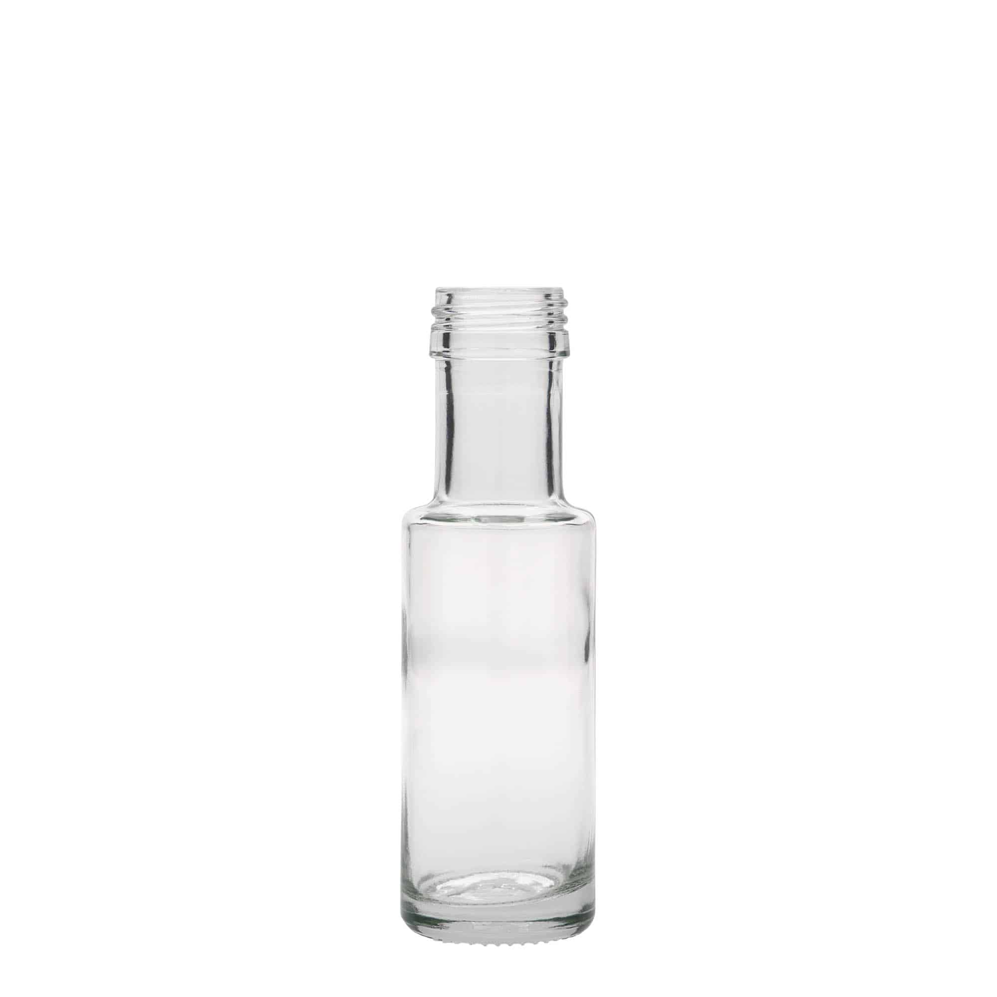 100 ml стъклена бутилка „Dorica“, затваряне: капачка PP 31,5 100 ml стъклена бутилка „Dorica“, затваряне: капачка PP 31,5