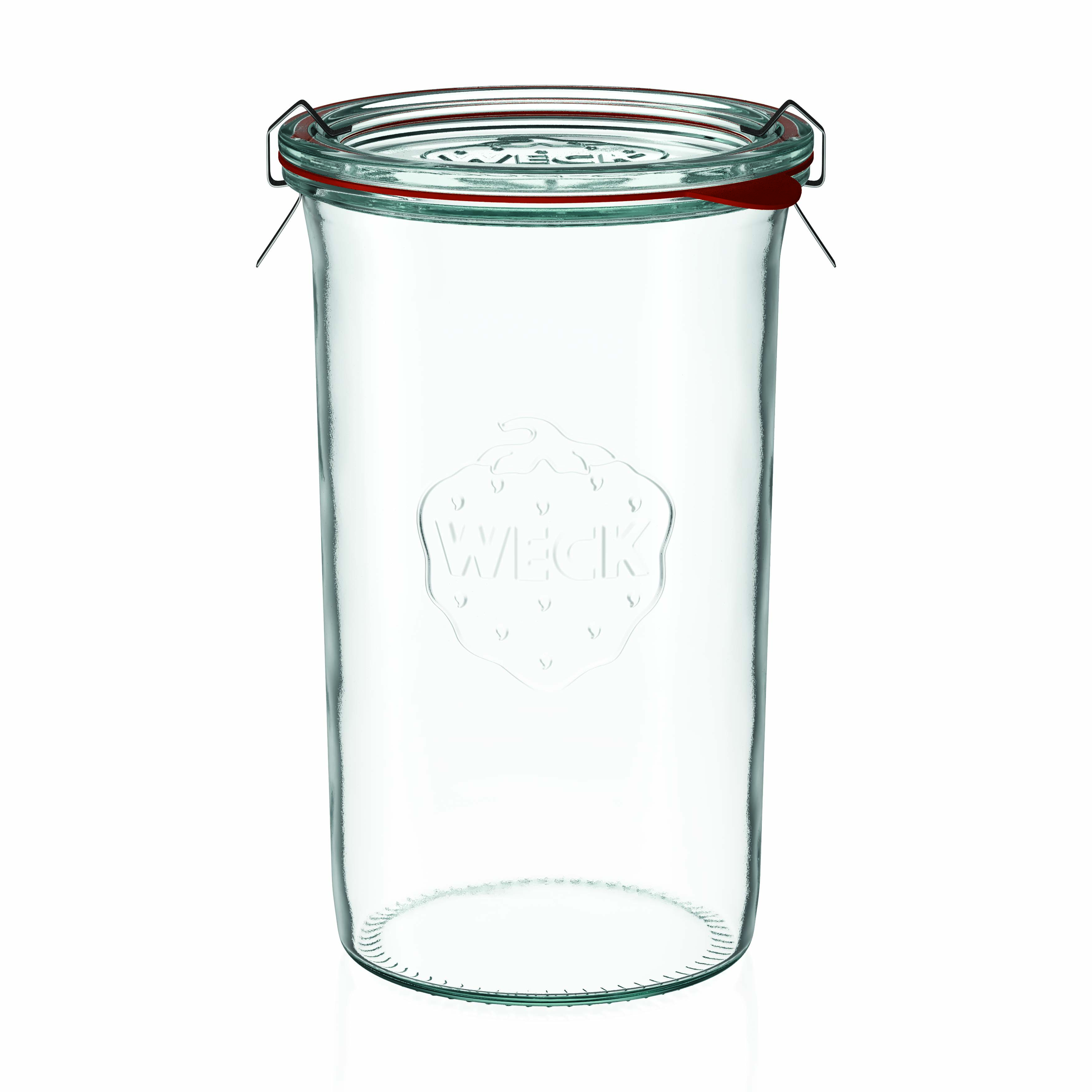 1.000 ml WECK-стъклен буркан, отвор: кръгъл ръб