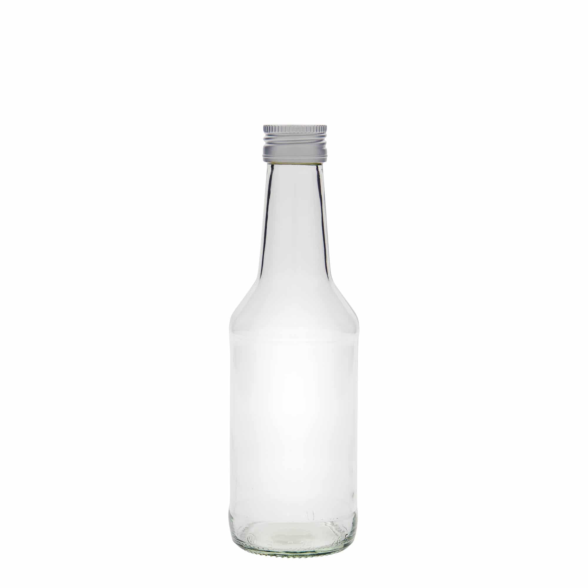 250 ml стъклена бутилка „Nils“, затваряне: капачка PP 28