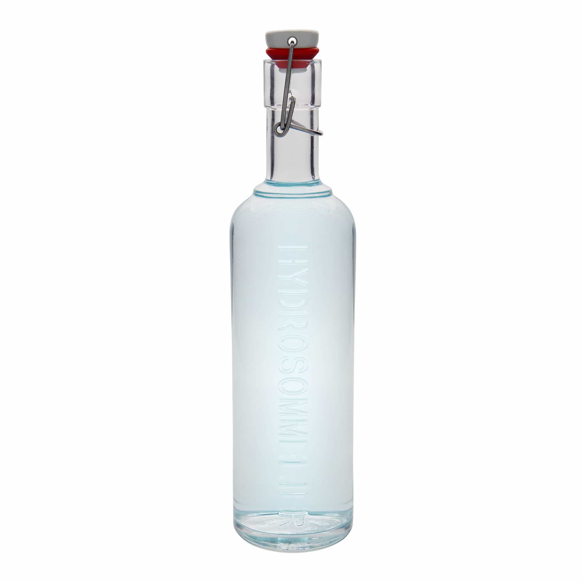 1.000 мл стъклена бутилка 'Optima Hydrosommelier', отвор: капак с бутон