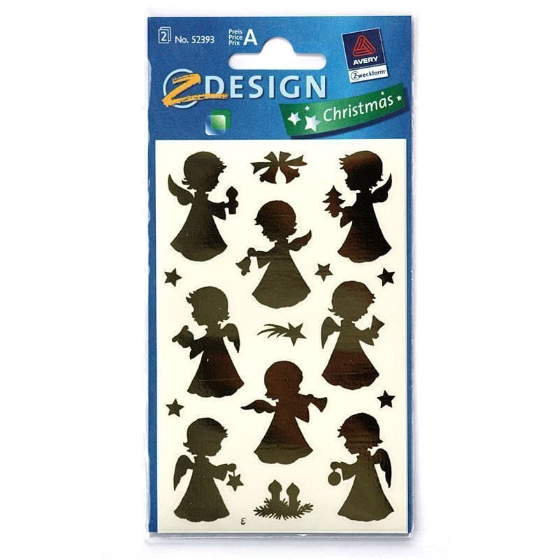 Zweckform стикери „Ангел“, хартия, злато